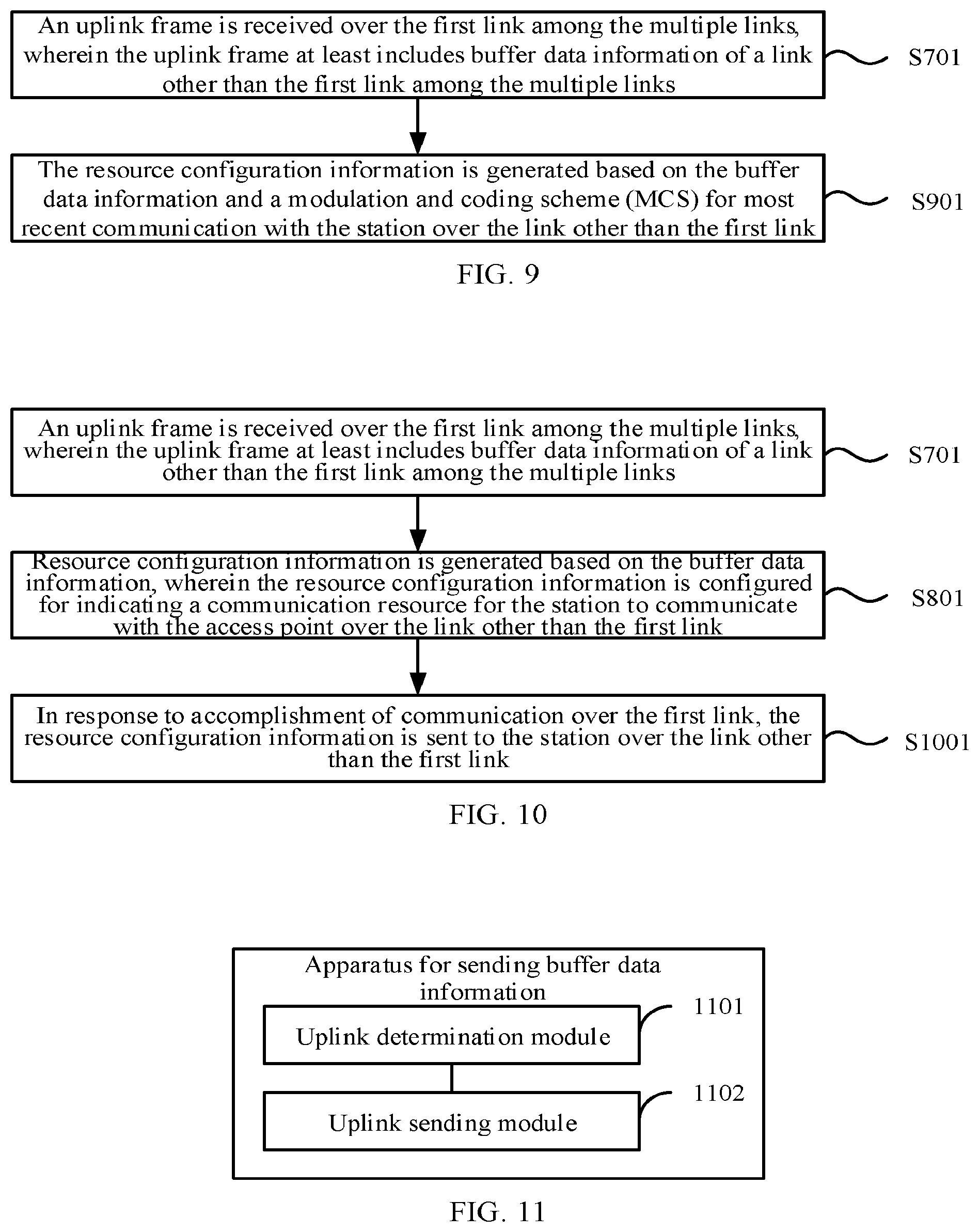 Patent US12309633 Figure 4 – Apparatus and method for sending and receiving buffer data information