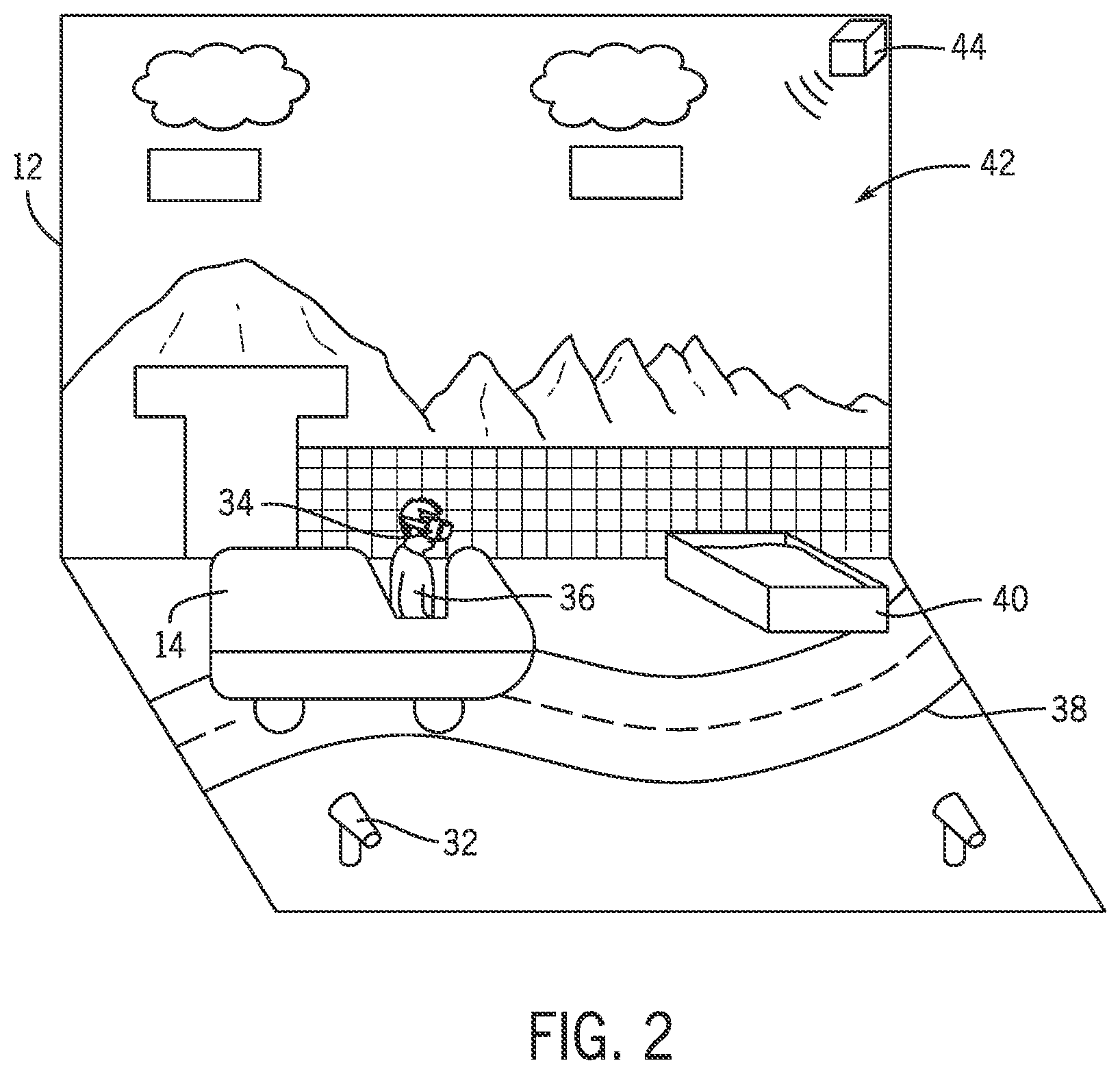 Patent US12309660 Figure 2 – Systems and methods for layered data reporting in an attraction