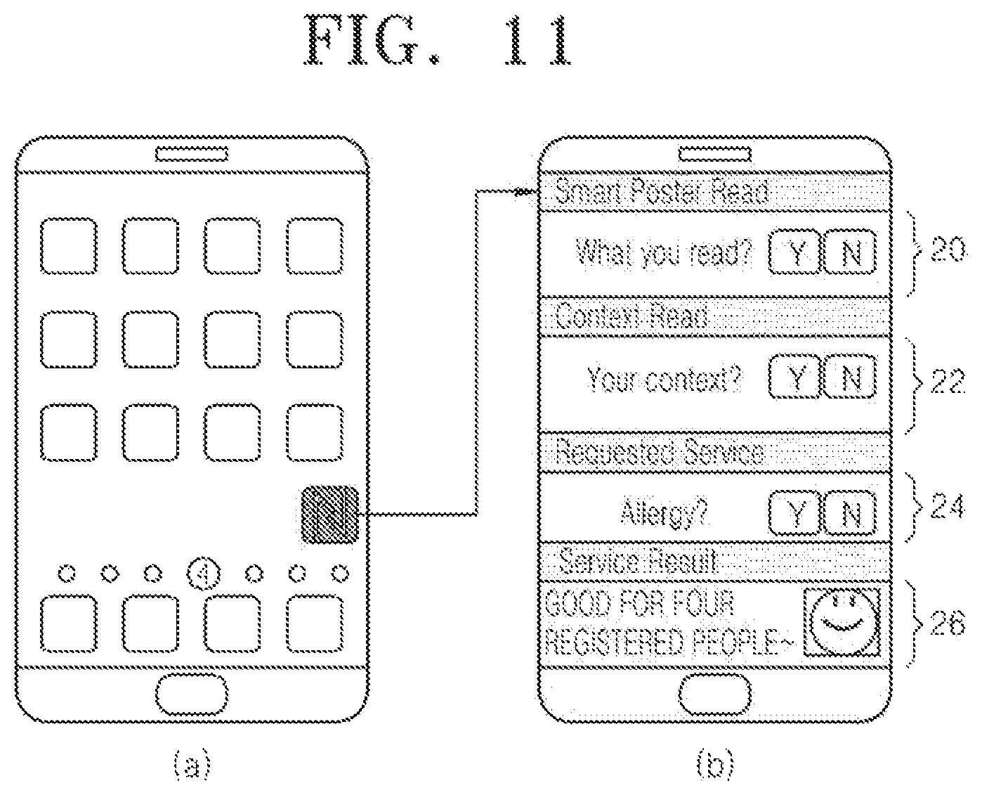 Patent US12309662 Figure 11 – System for and method of providing service related to object