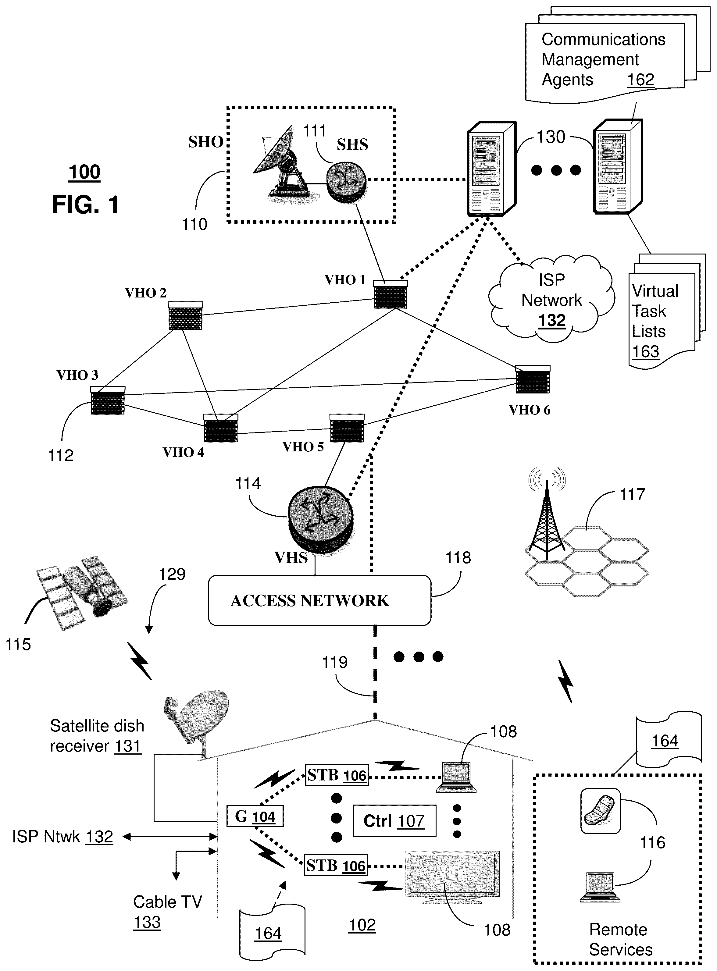 Patent US12309669 Figure 1 – Method and apparatus for managing communication inquiries