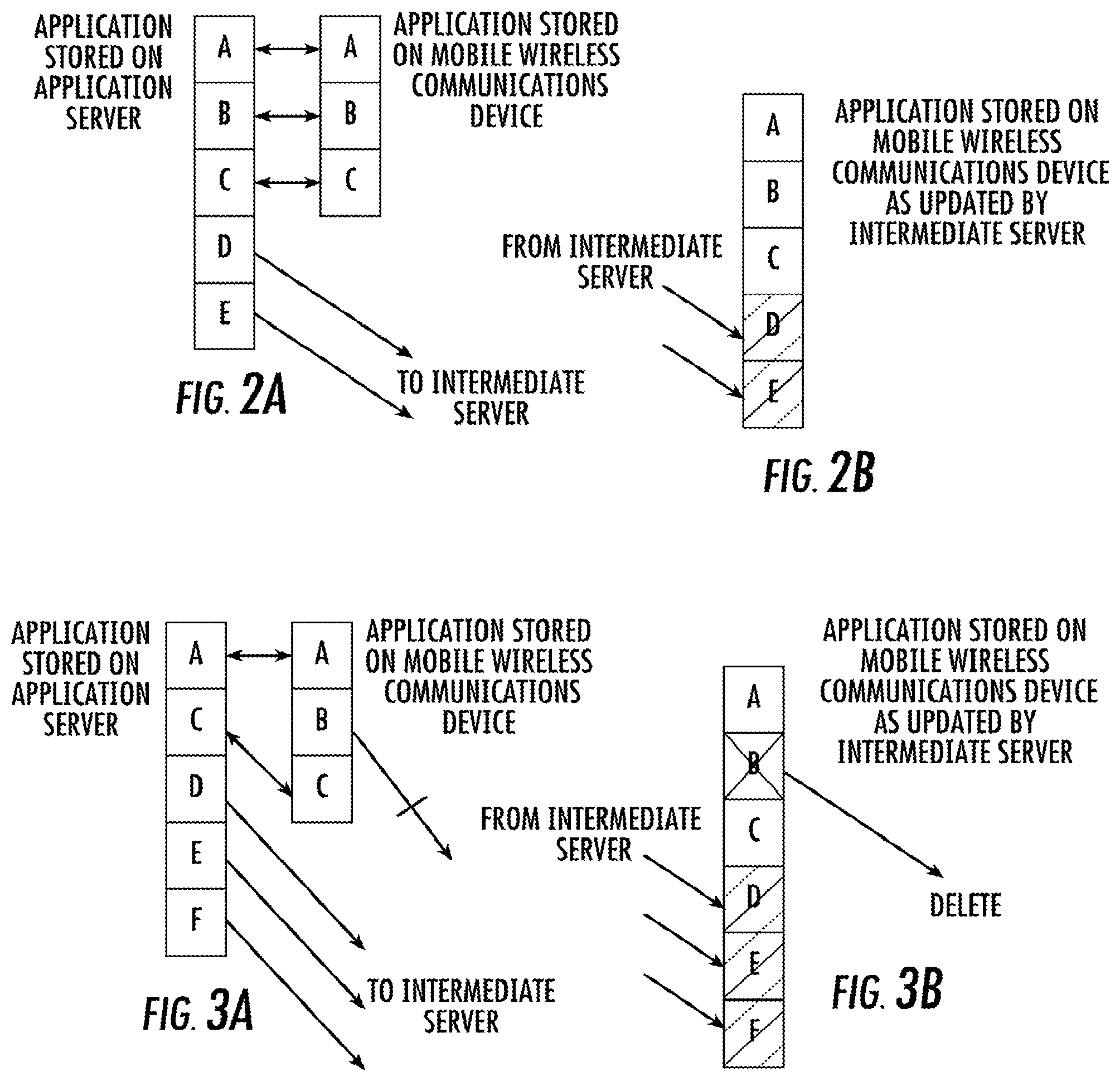 Patent US12309677 Figure 2 – Server for sending new application portions to mobile wireless communications devices and related methods