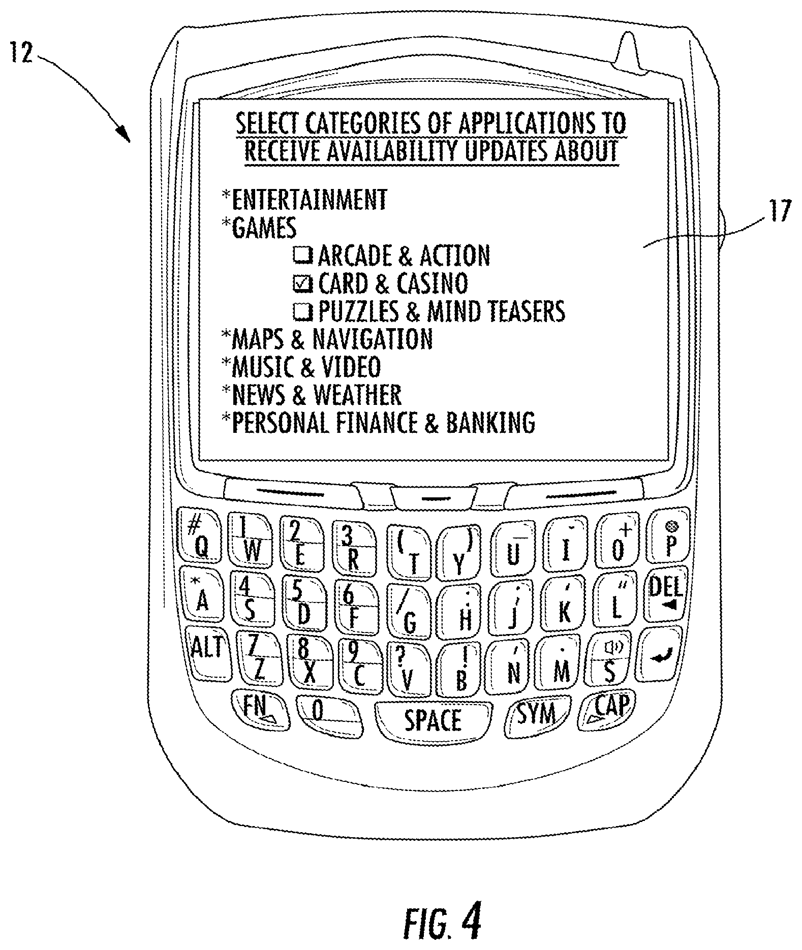 Patent US12309677 Figure 3 – Server for sending new application portions to mobile wireless communications devices and related methods