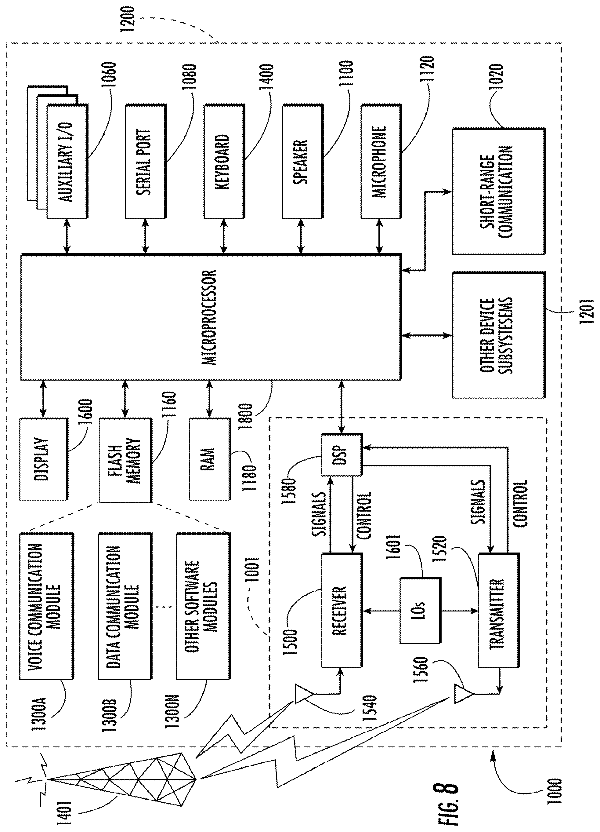 Patent US12309677 Figure 7 – Server for sending new application portions to mobile wireless communications devices and related methods