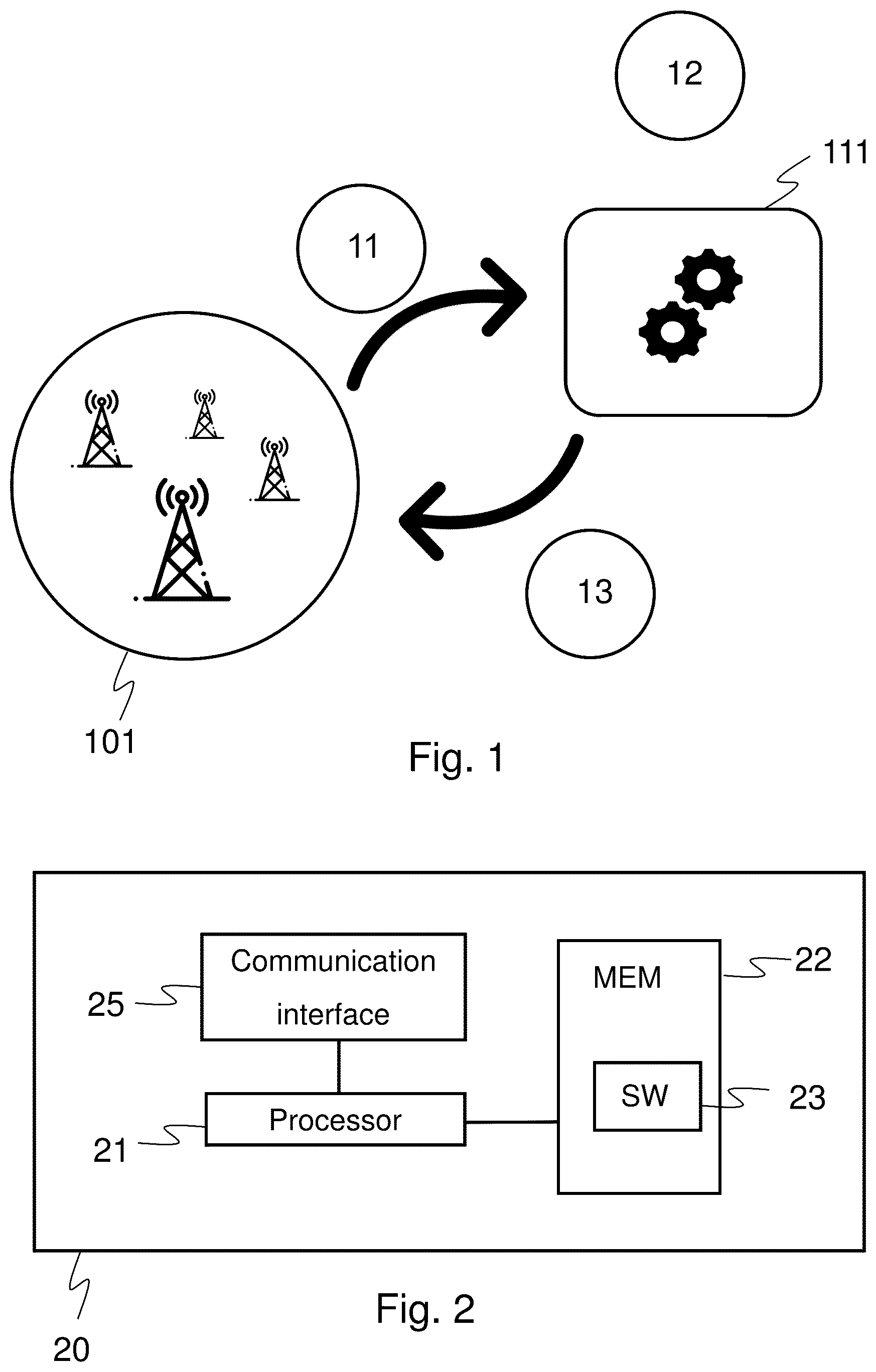 Patent US12309692 Figure 1 – Energy saving management in communication networks