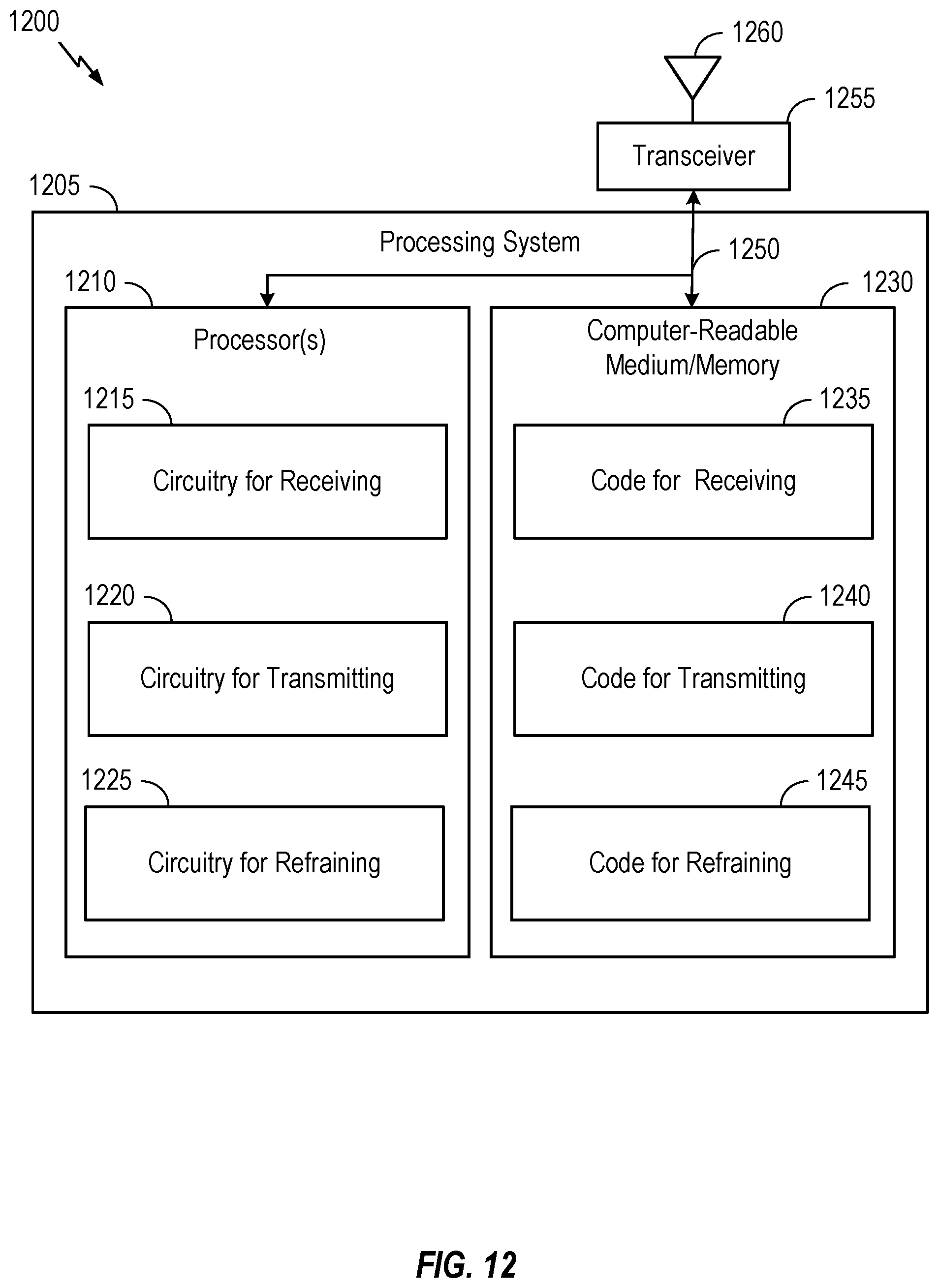 Patent US12309698 Figure 12 – Wakeup signal detection feedback
