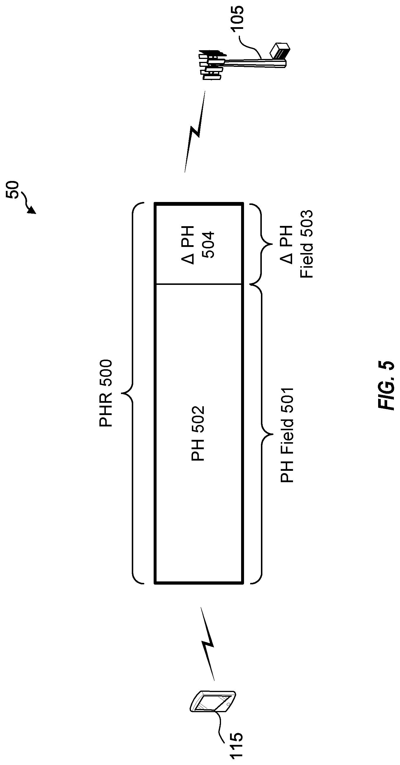 Patent US12309717 Figure 6 – Power headroom differential reporting