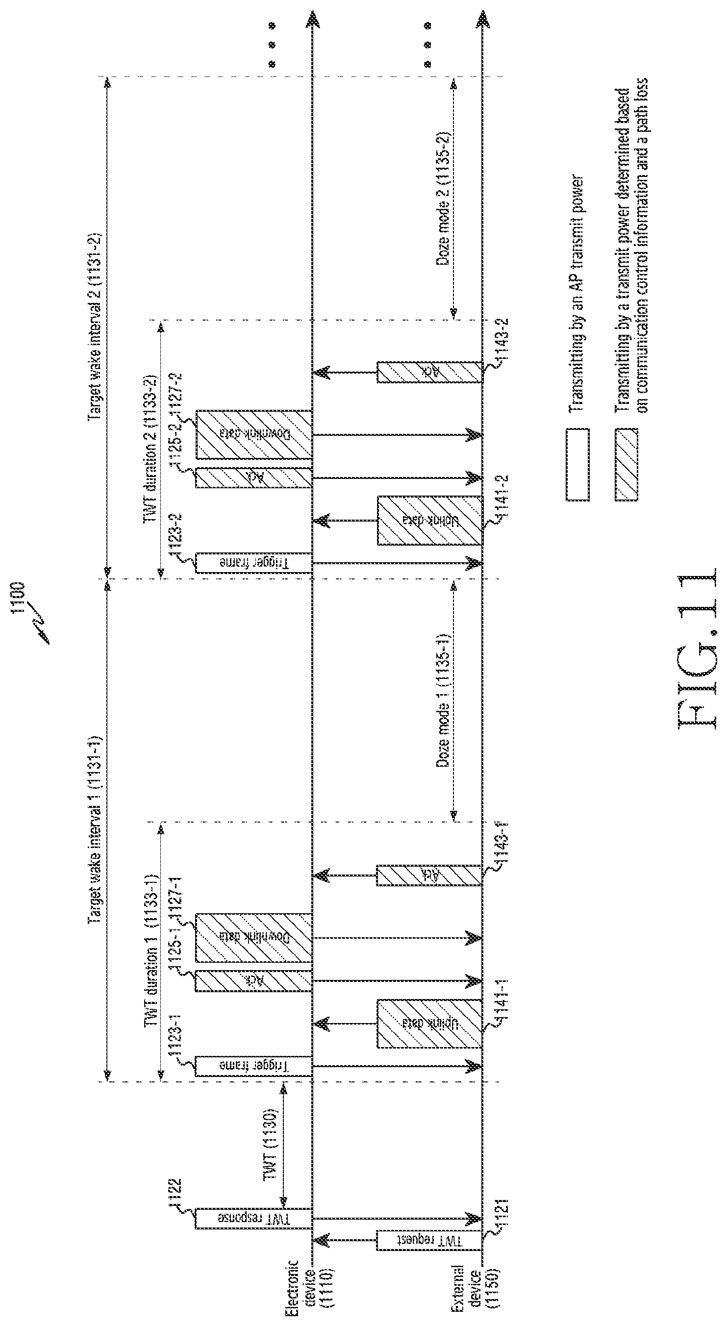Patent US12309719 Figure 14 – Electronic device and method for adjusting wireless transmit power