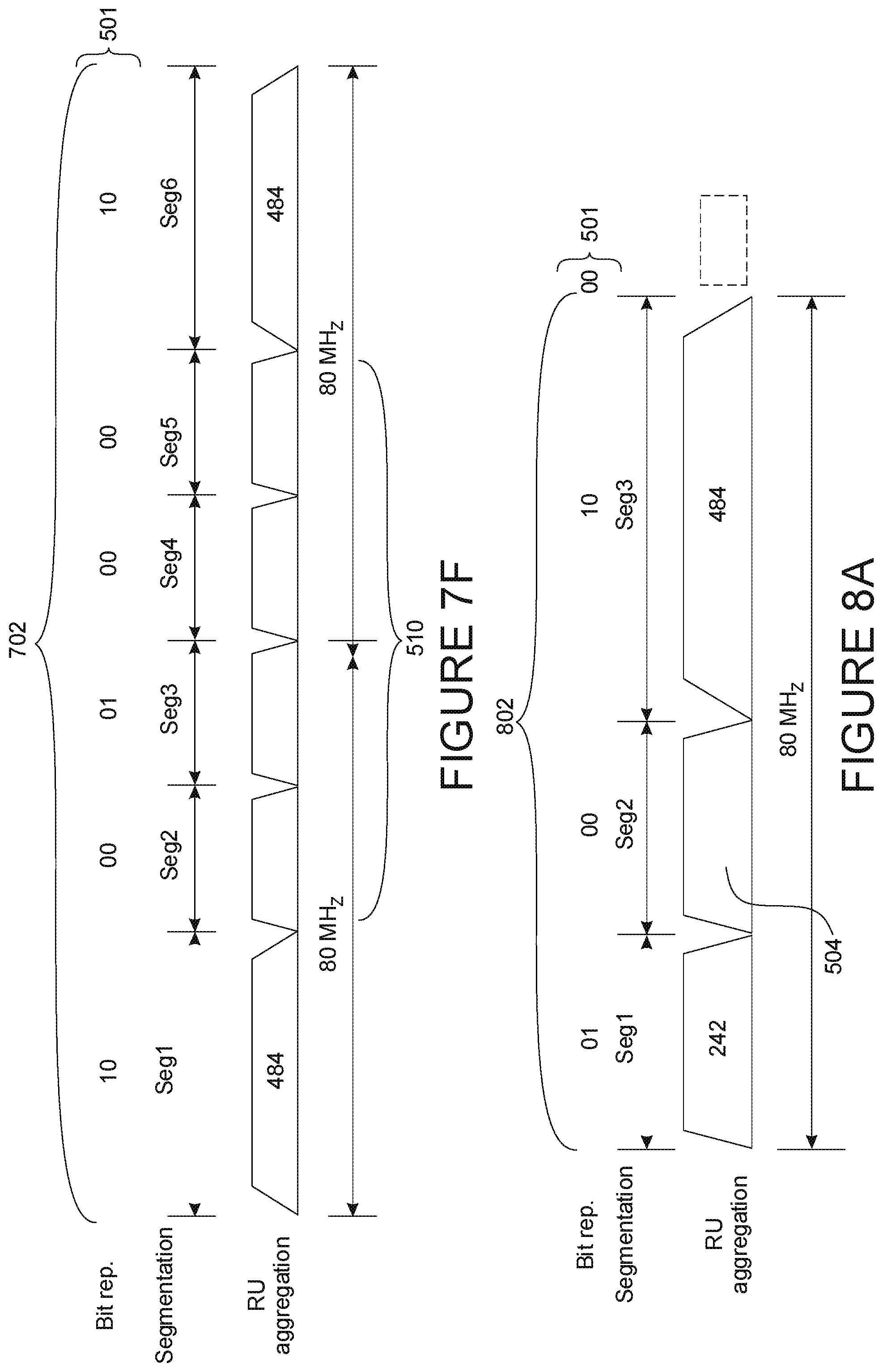 Patent US12309756 Figure 15 – Spectrum allocation for multiple resource units in a wireless network