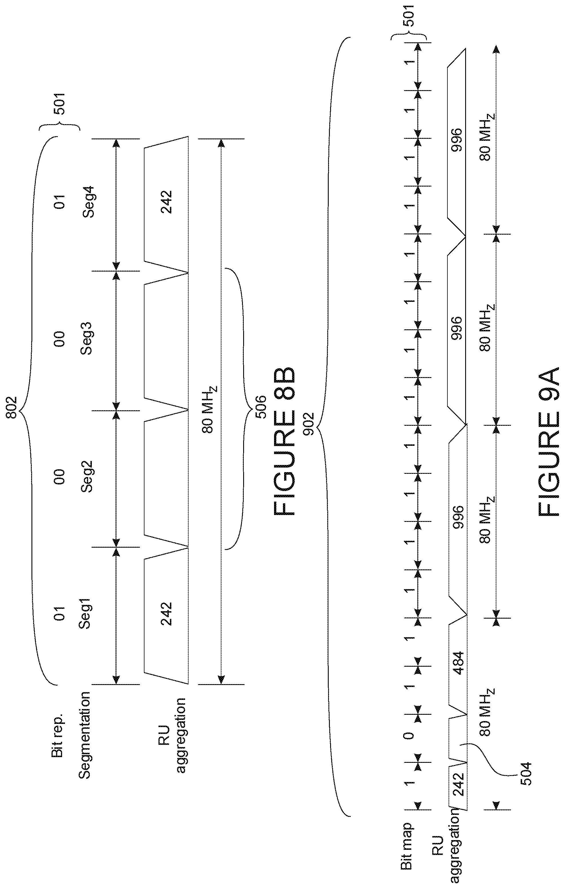 Patent US12309756 Figure 16 – Spectrum allocation for multiple resource units in a wireless network