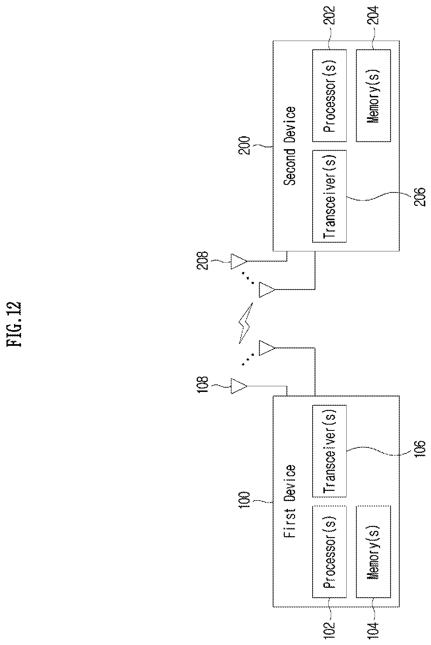 Patent US12309763 Figure 12 – Method and apparatus for uplink transmission or reception based on spatial parameter in wireless communication system