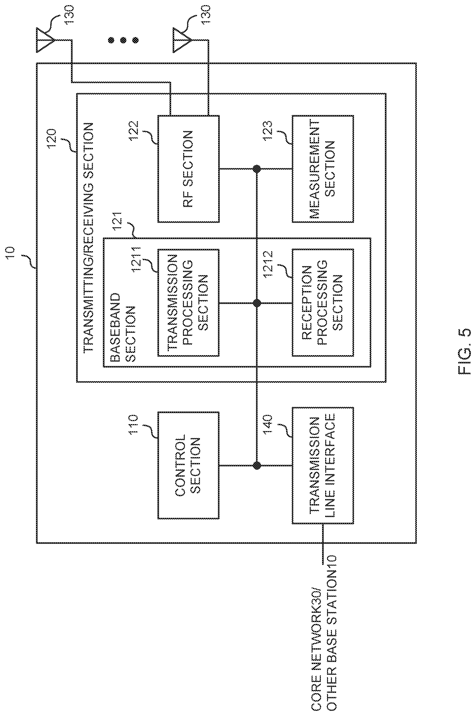 Patent US12309785 Figure 5 – Terminal and radio communication method