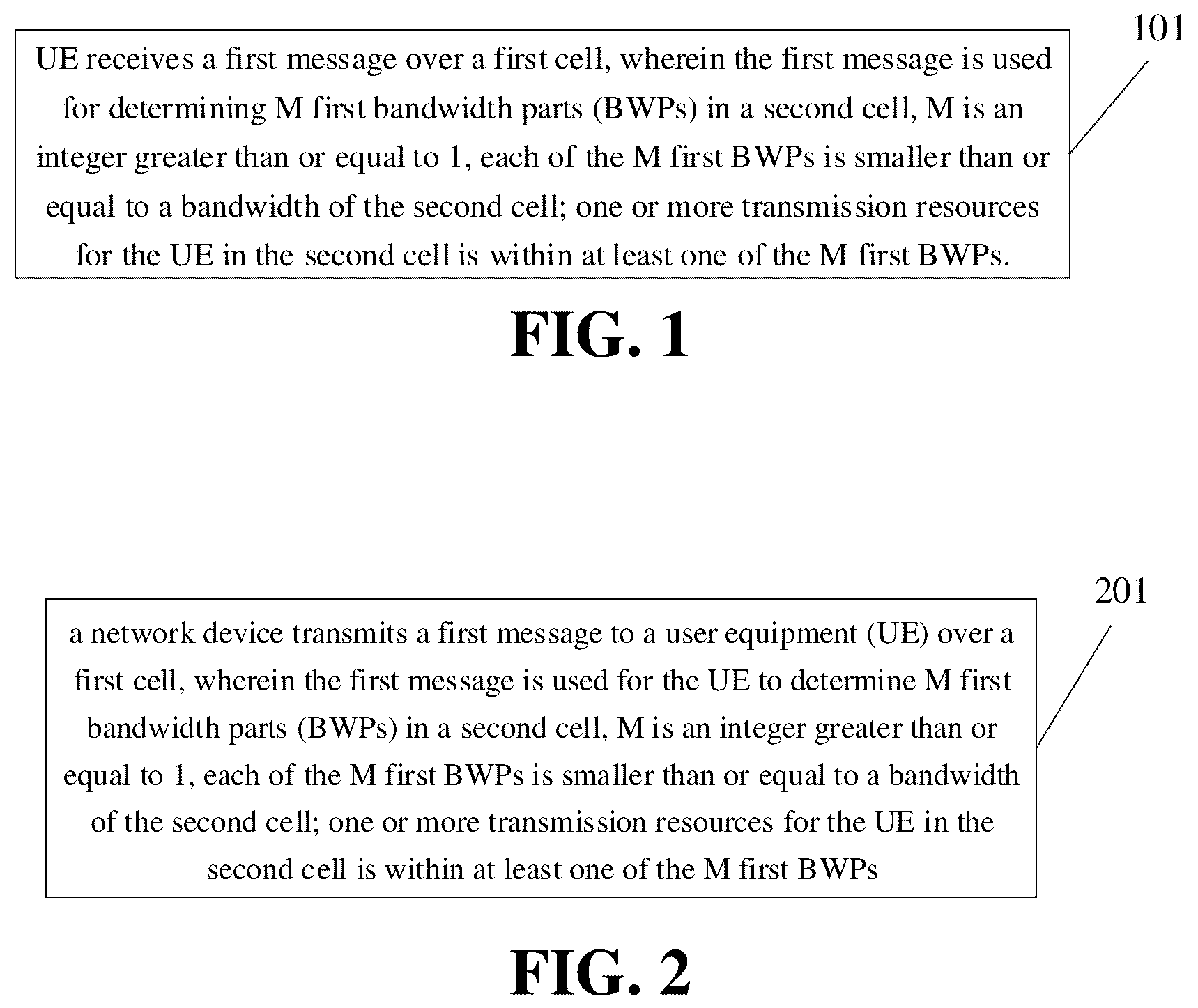 Patent US12309810 Figure 1 – Method and device for determining resources and storage medium