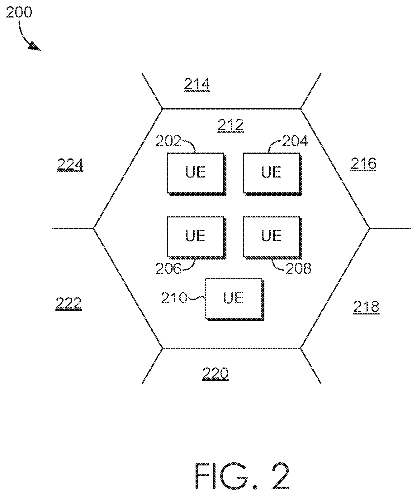 Patent US12309818 Figure 2 – Eliminating overlapping spectrum interference using orthogonal codes
