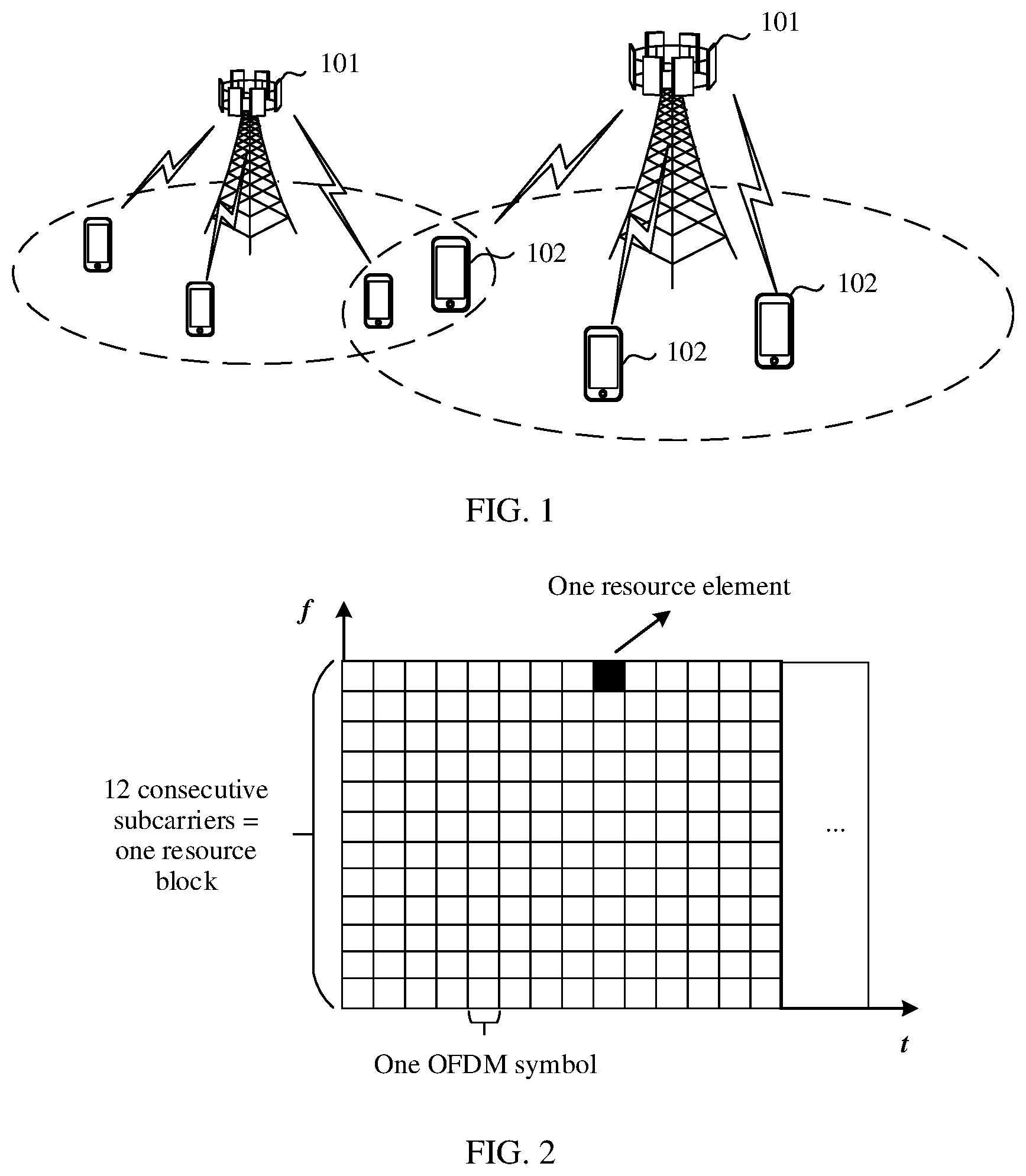 Patent US12309824 Figure 1 – Radio resource identification method and apparatus