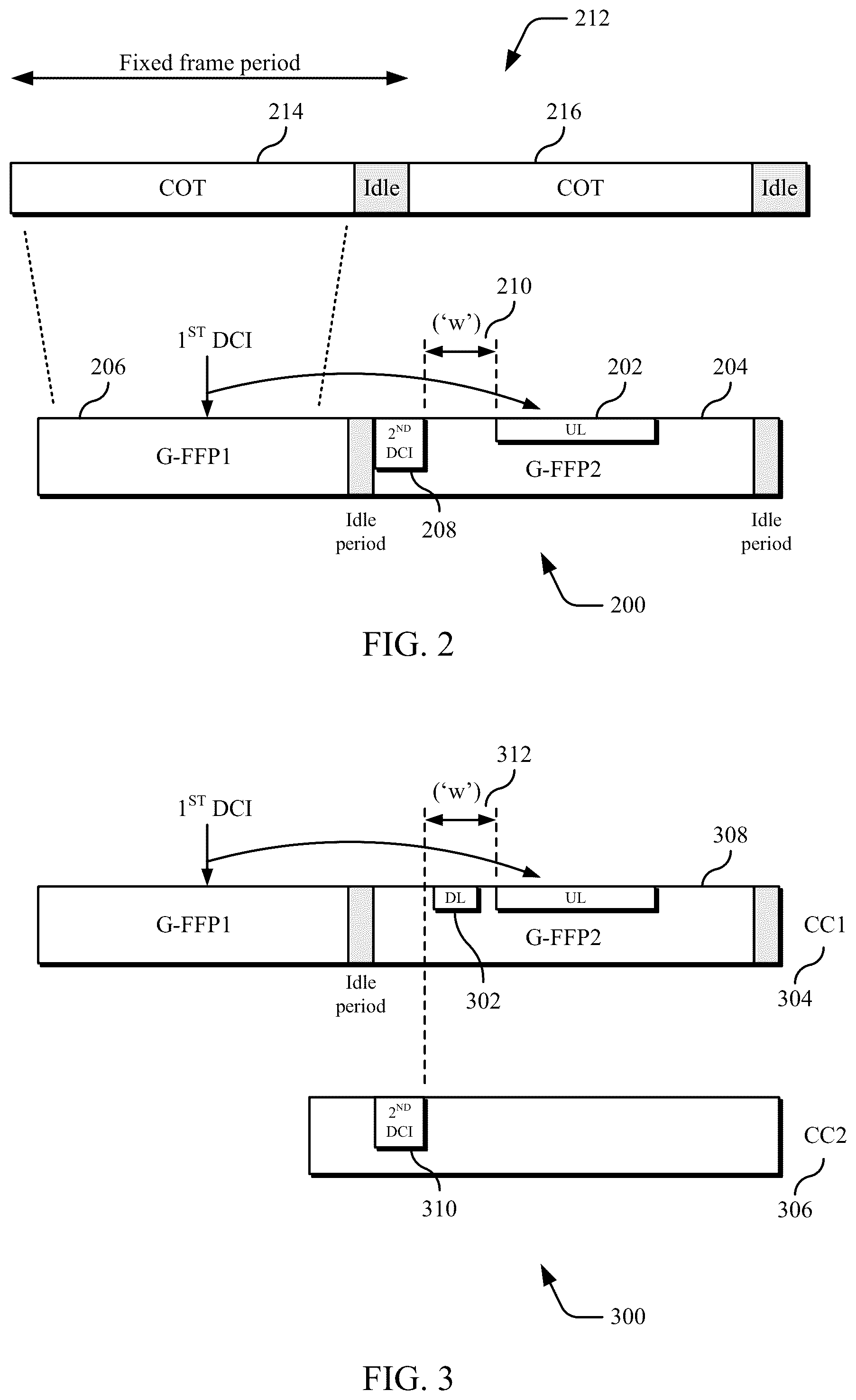 Patent US12309833 Figure 2 – Communication operations in a shared spectrum