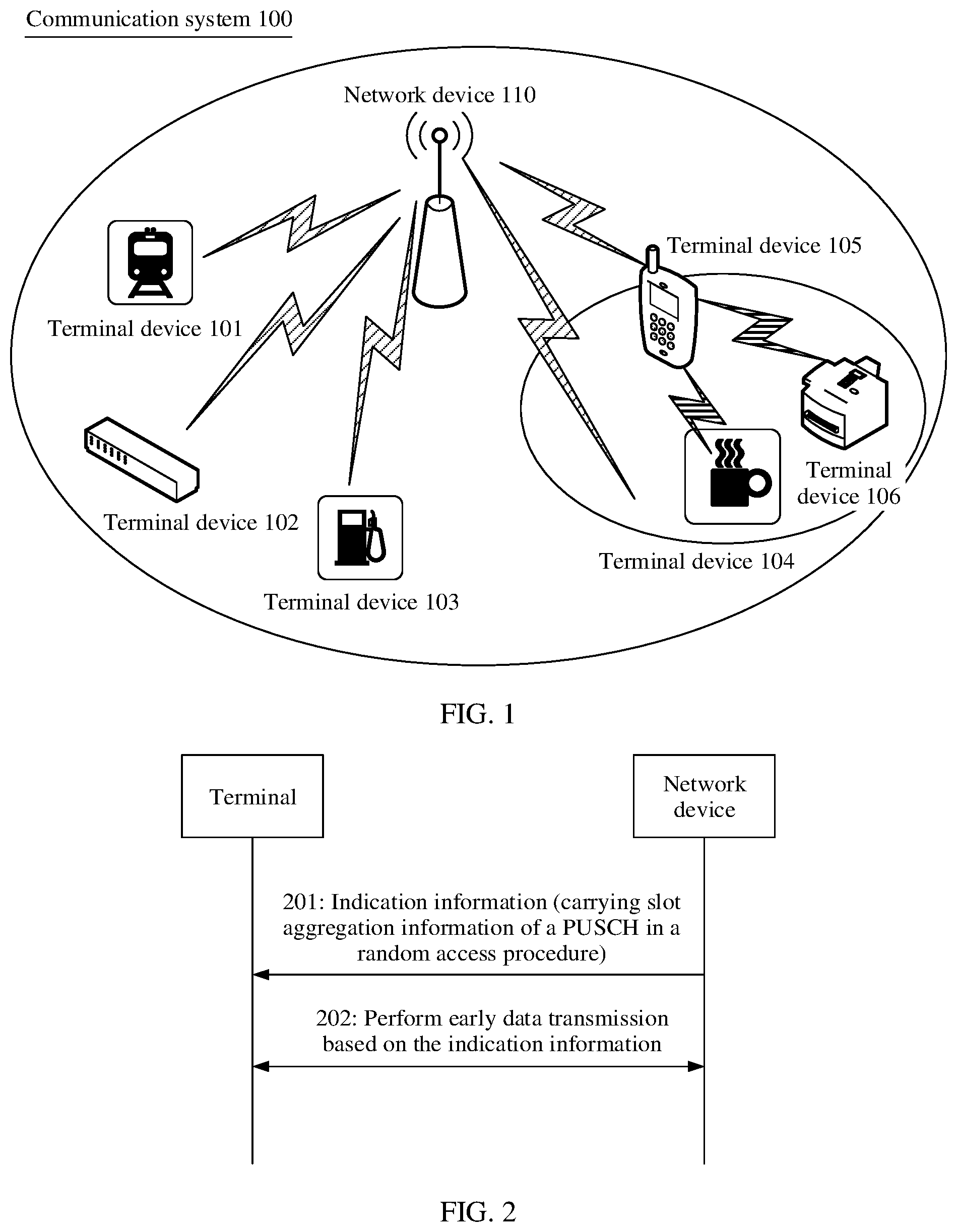 Patent US12309849 Figure 1 – Data transmission method and apparatus