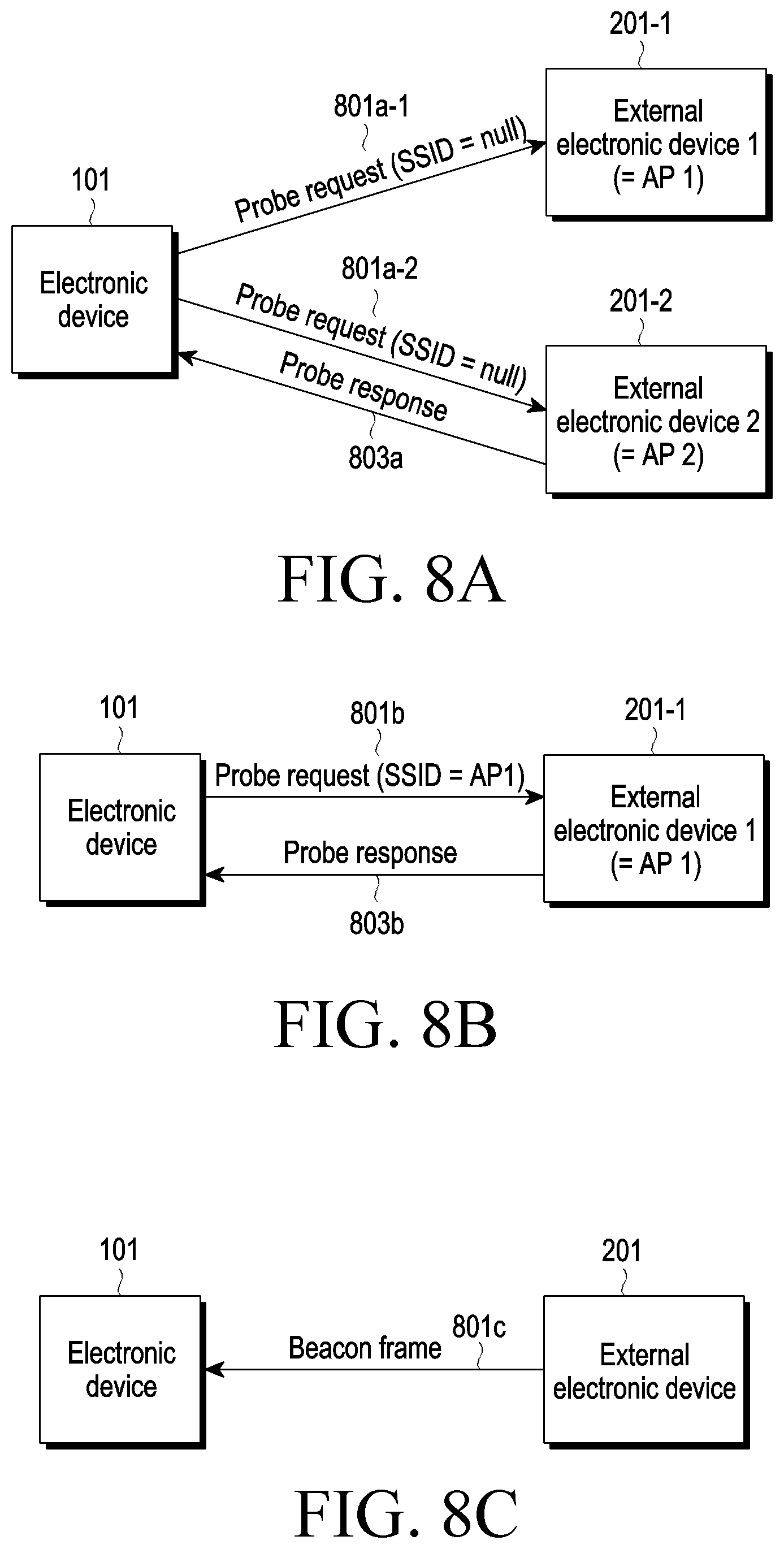Patent US12309862 Figure 8 – Electronic device using plurality of communication methods, and method for controlling same
