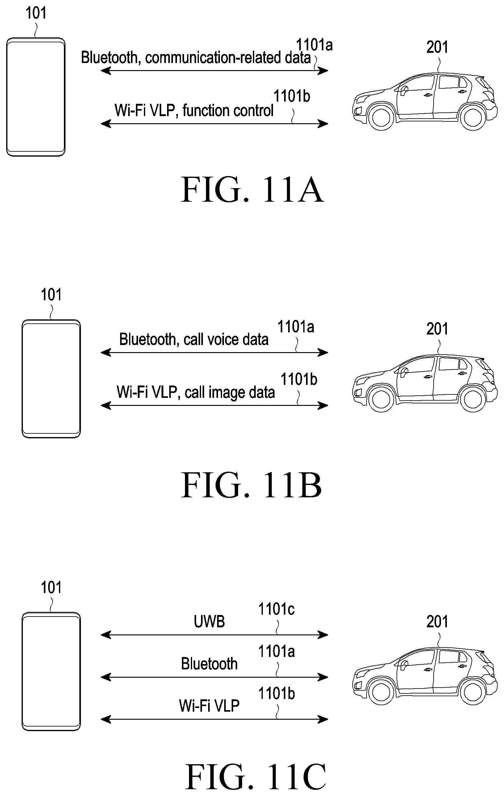 Patent US12309862 Figure 11 – Electronic device using plurality of communication methods, and method for controlling same
