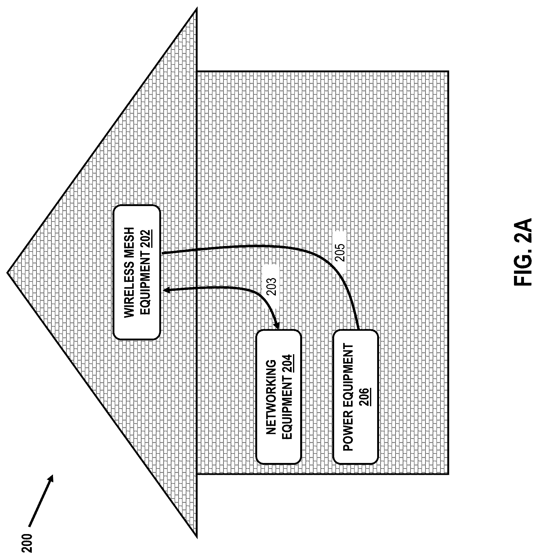 Patent US12309863 Figure 5 – Mesh-based communication system architectures