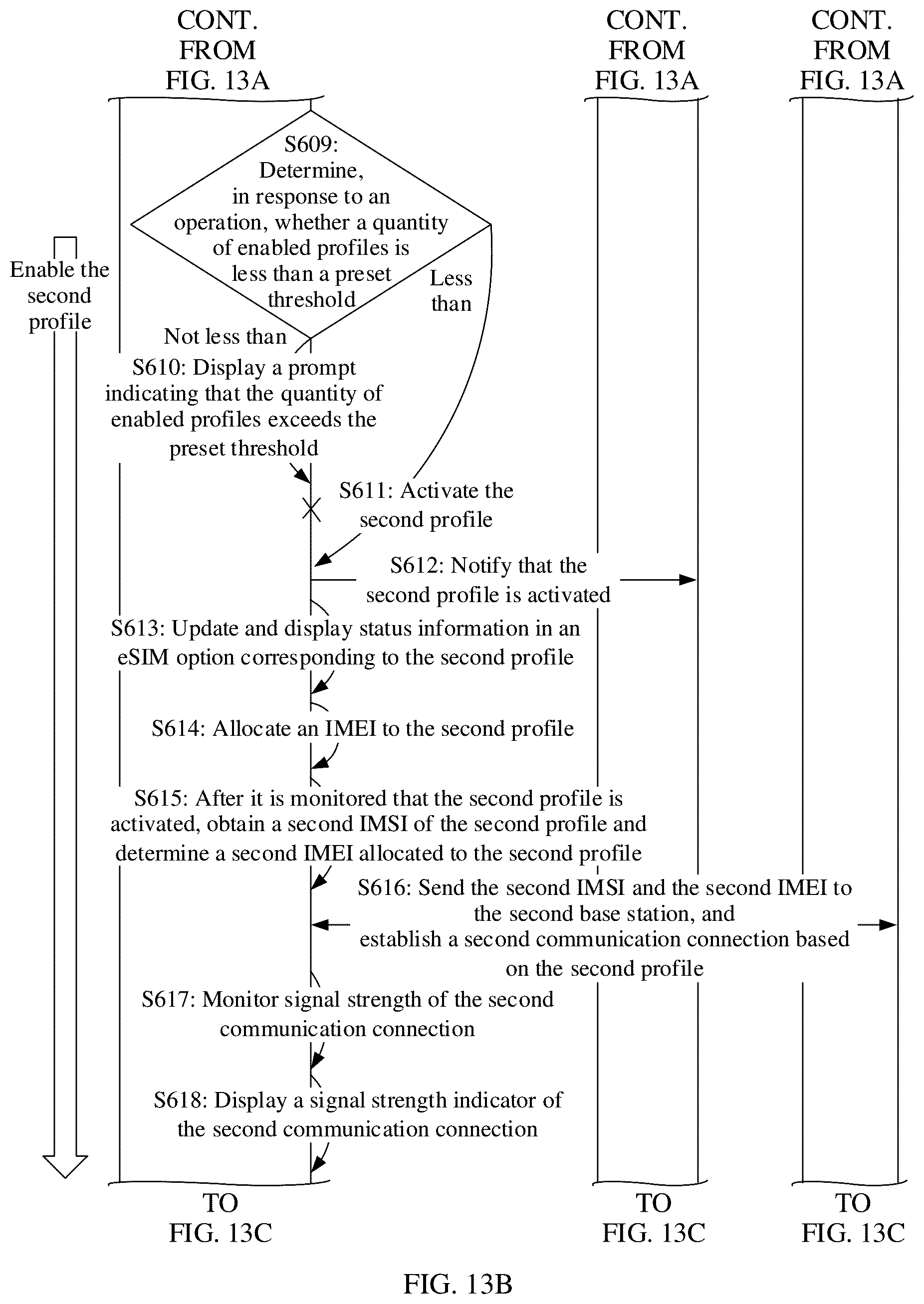 Patent US12309881 Figure 17 – Communication connection method and electronic device