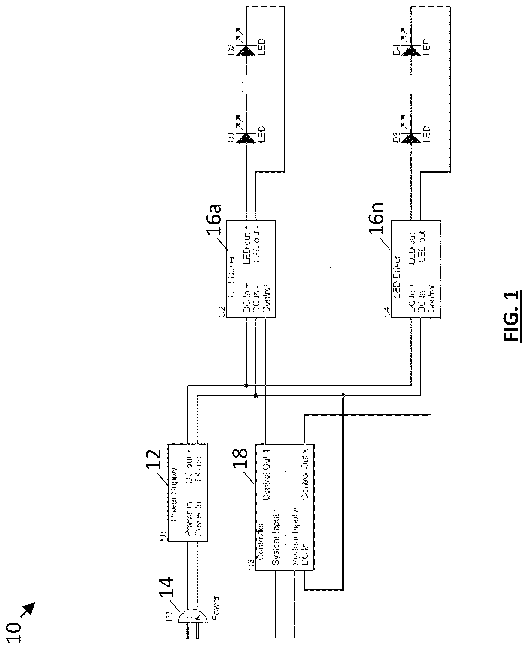 Patent US12309894 Figure 1 – Developing biological illumination systems
