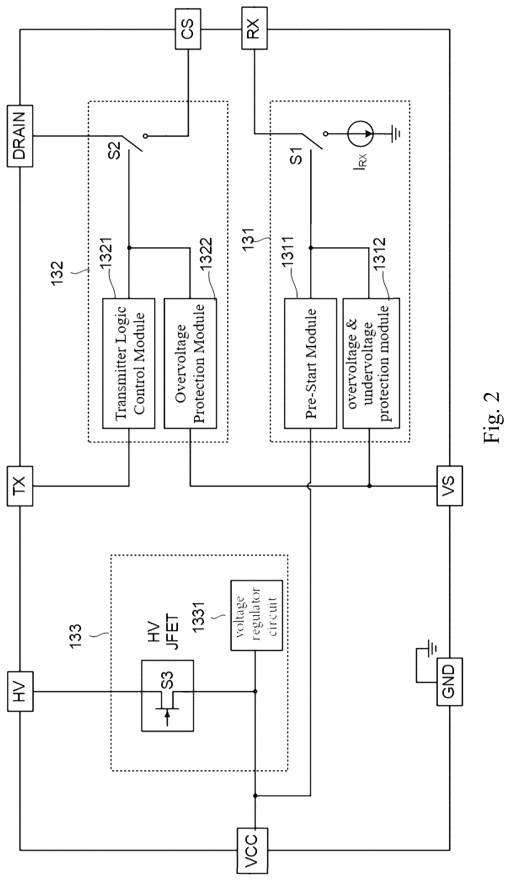 Patent US12309898 Figure 2 – Interface control circuit, control method and interface control device