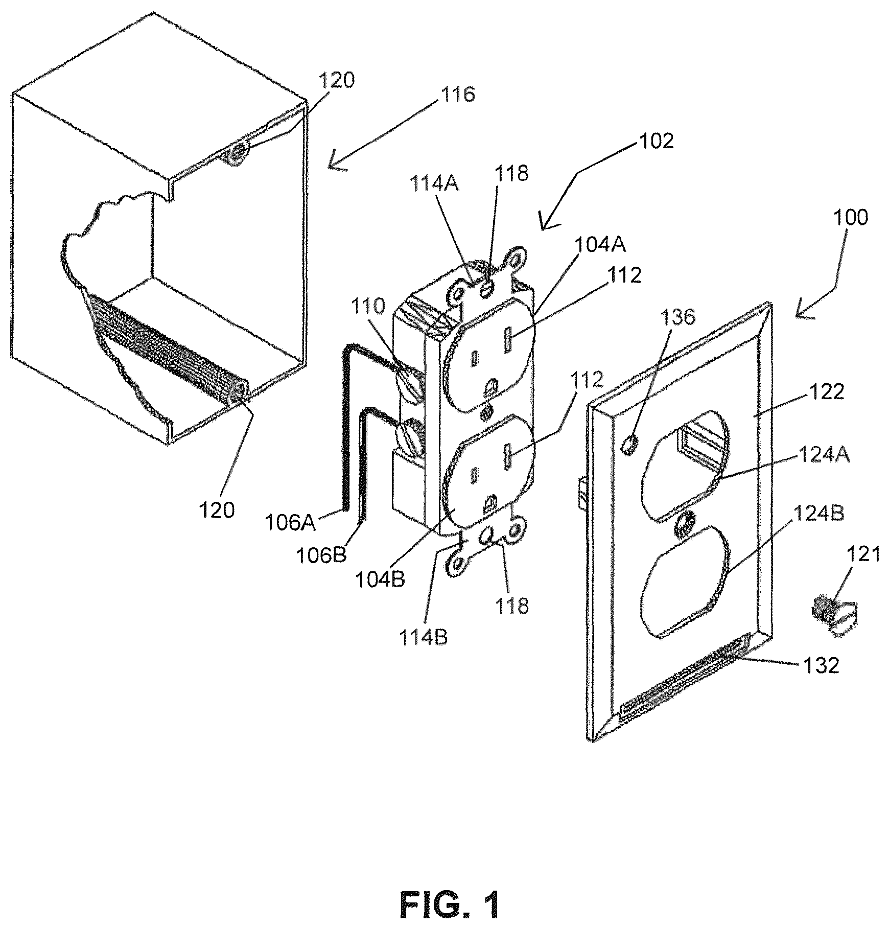 Patent US12309900 Figure 1 – Active receptacle cover