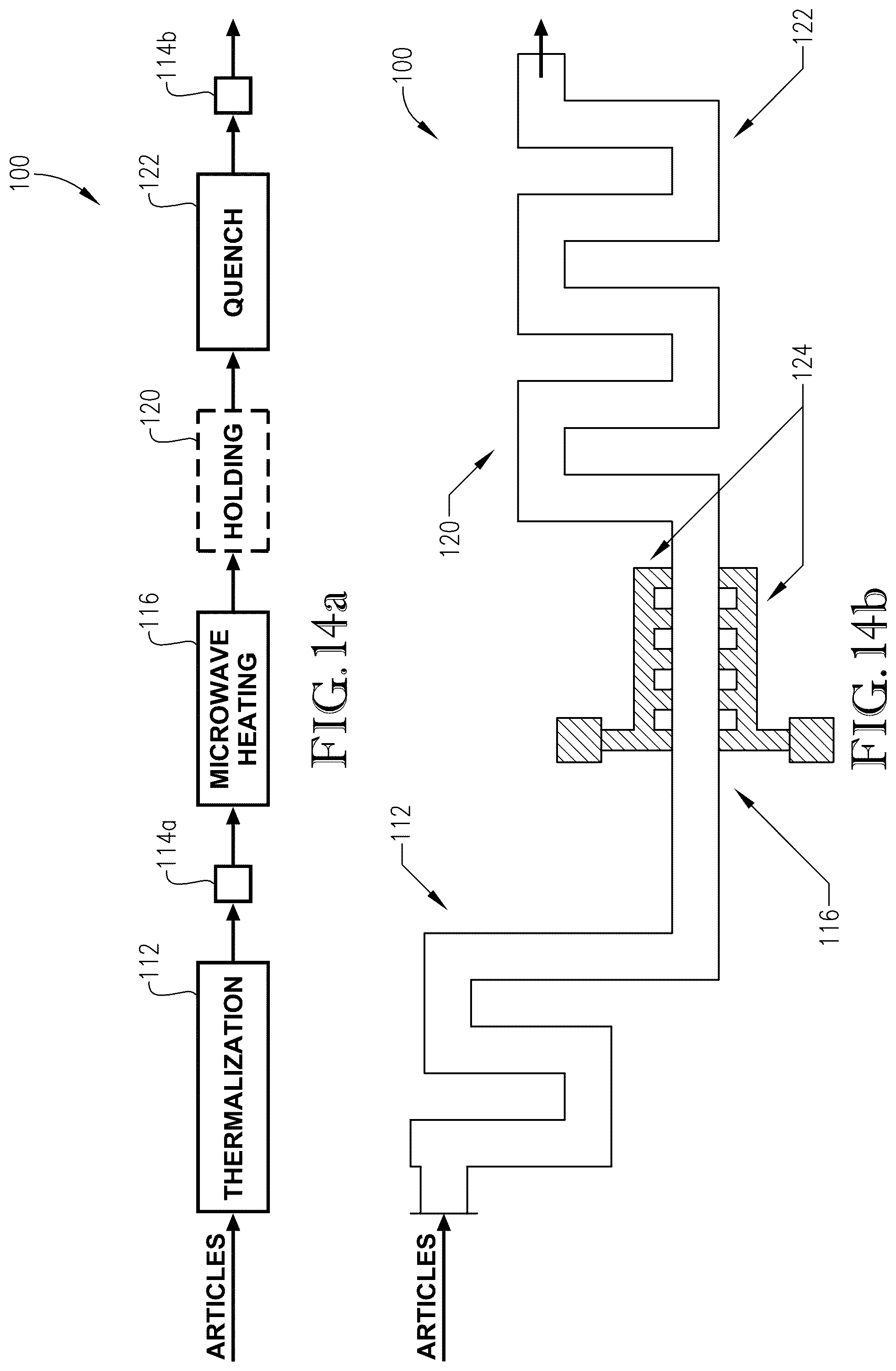 Patent US12309905 Figure 8 – Energy control elements for improved microwave heating of packaged articles
