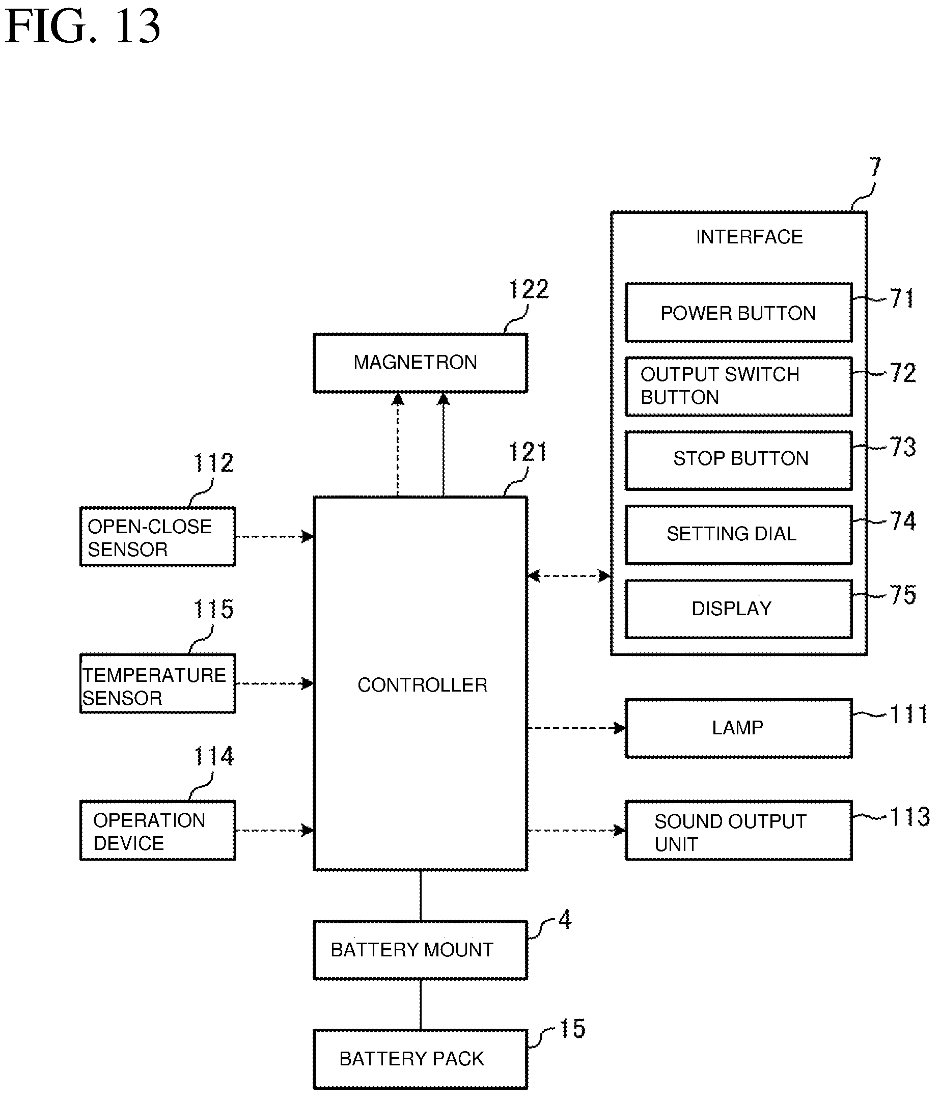 Patent US12309906 Figure 13 – Microwave oven