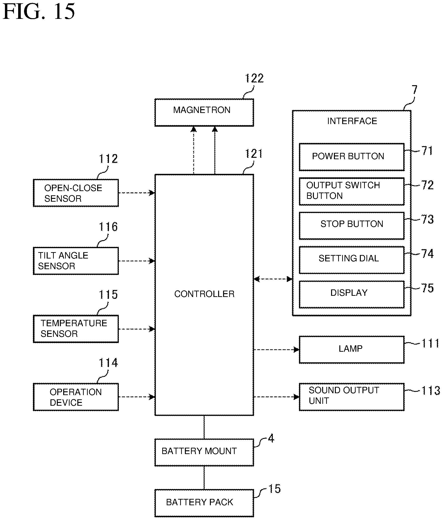 Patent US12309906 Figure 15 – Microwave oven