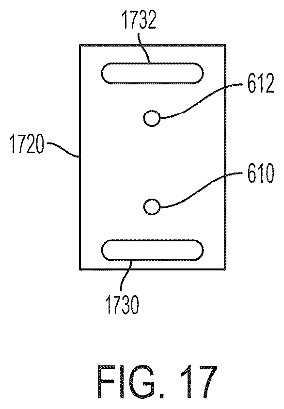 Patent US12309915 Figure 17 – Mating backplane for high speed, high density electrical connector