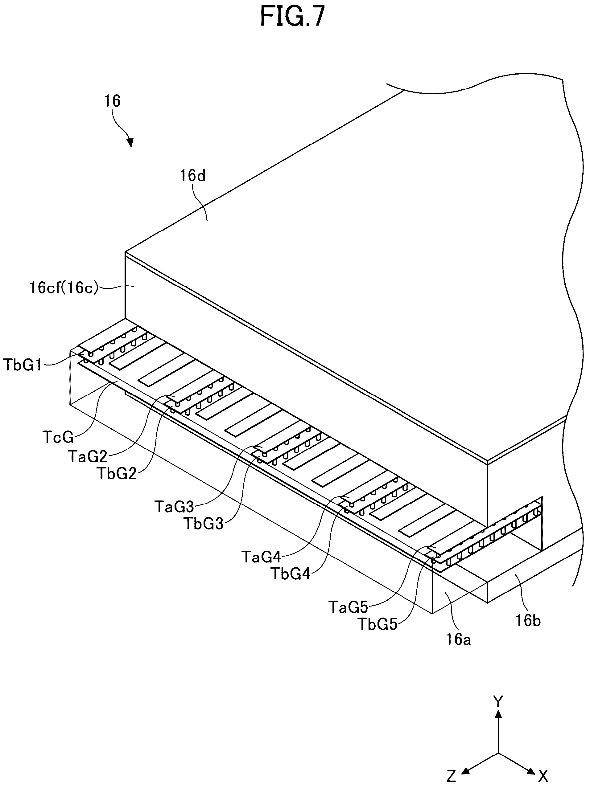 Patent US12309917 Figure 7 – Optical module assembly, optical module, package for optical module and flexible printed board