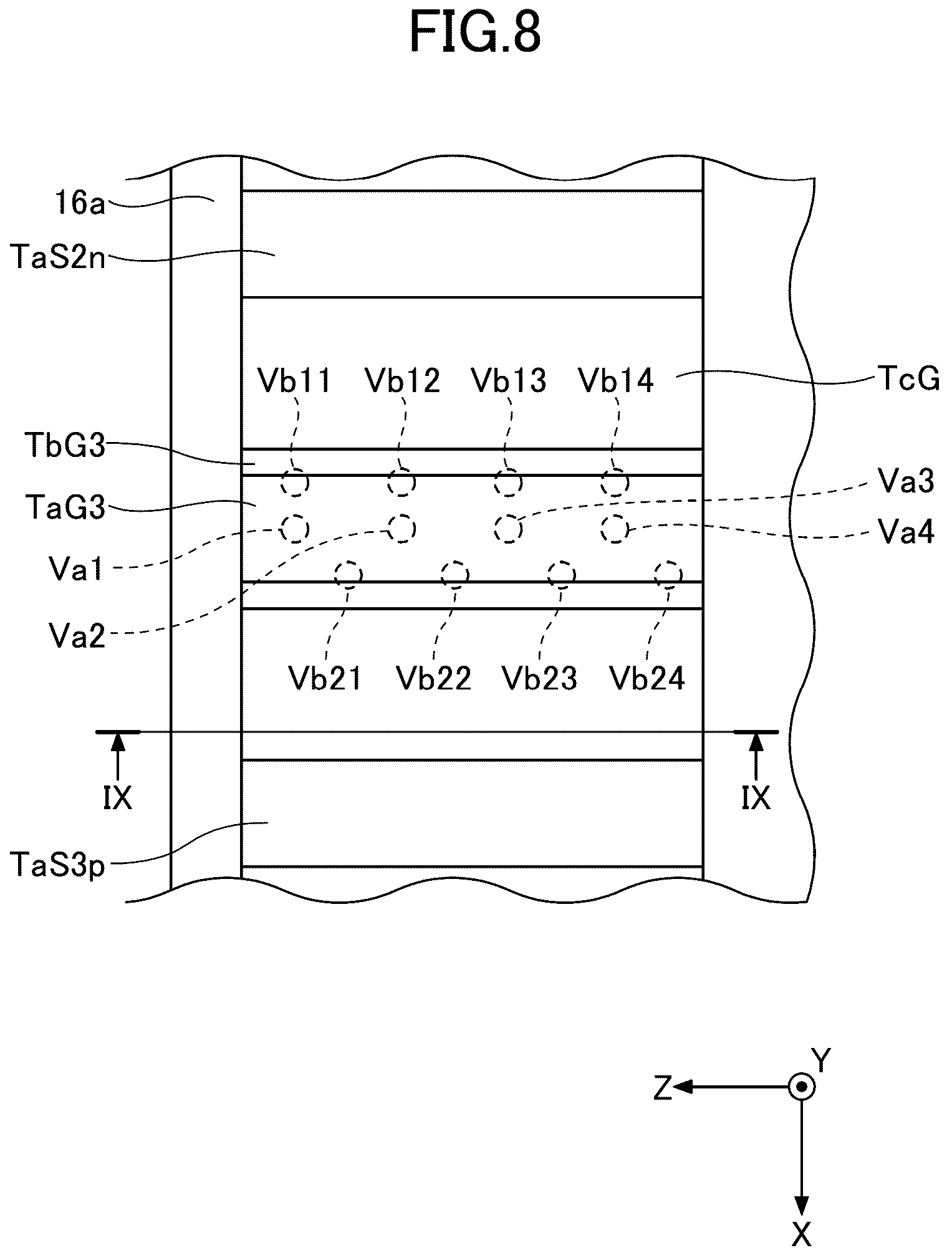 Patent US12309917 Figure 8 – Optical module assembly, optical module, package for optical module and flexible printed board