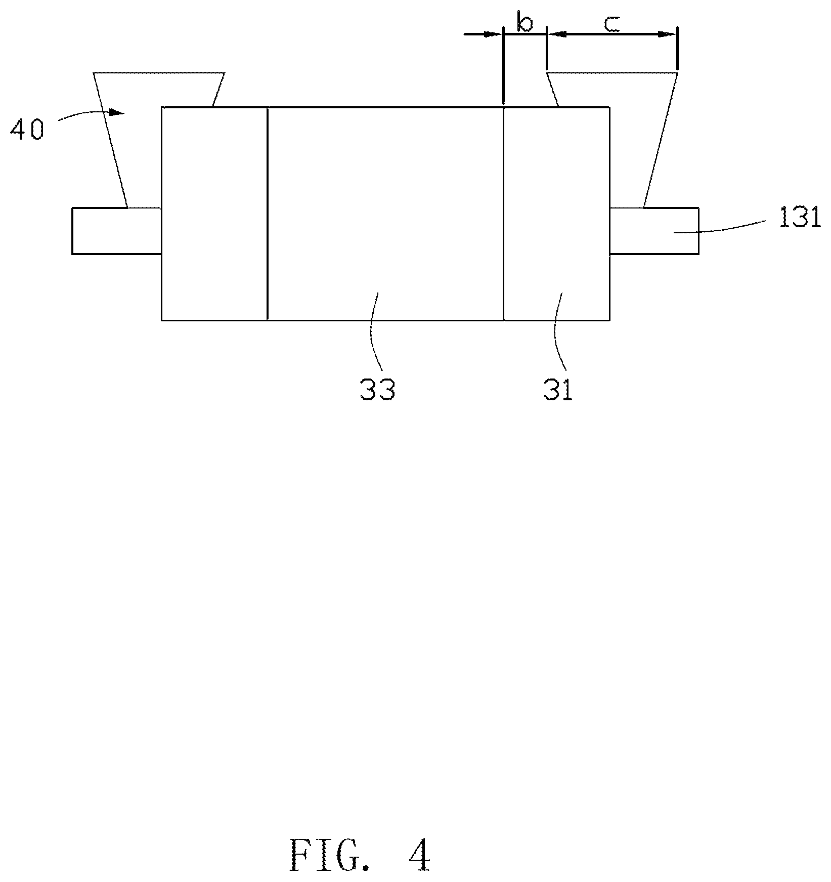 Patent US12309918 Figure 4 – Circuit board having embedded electronic component and method for manufacturing the same