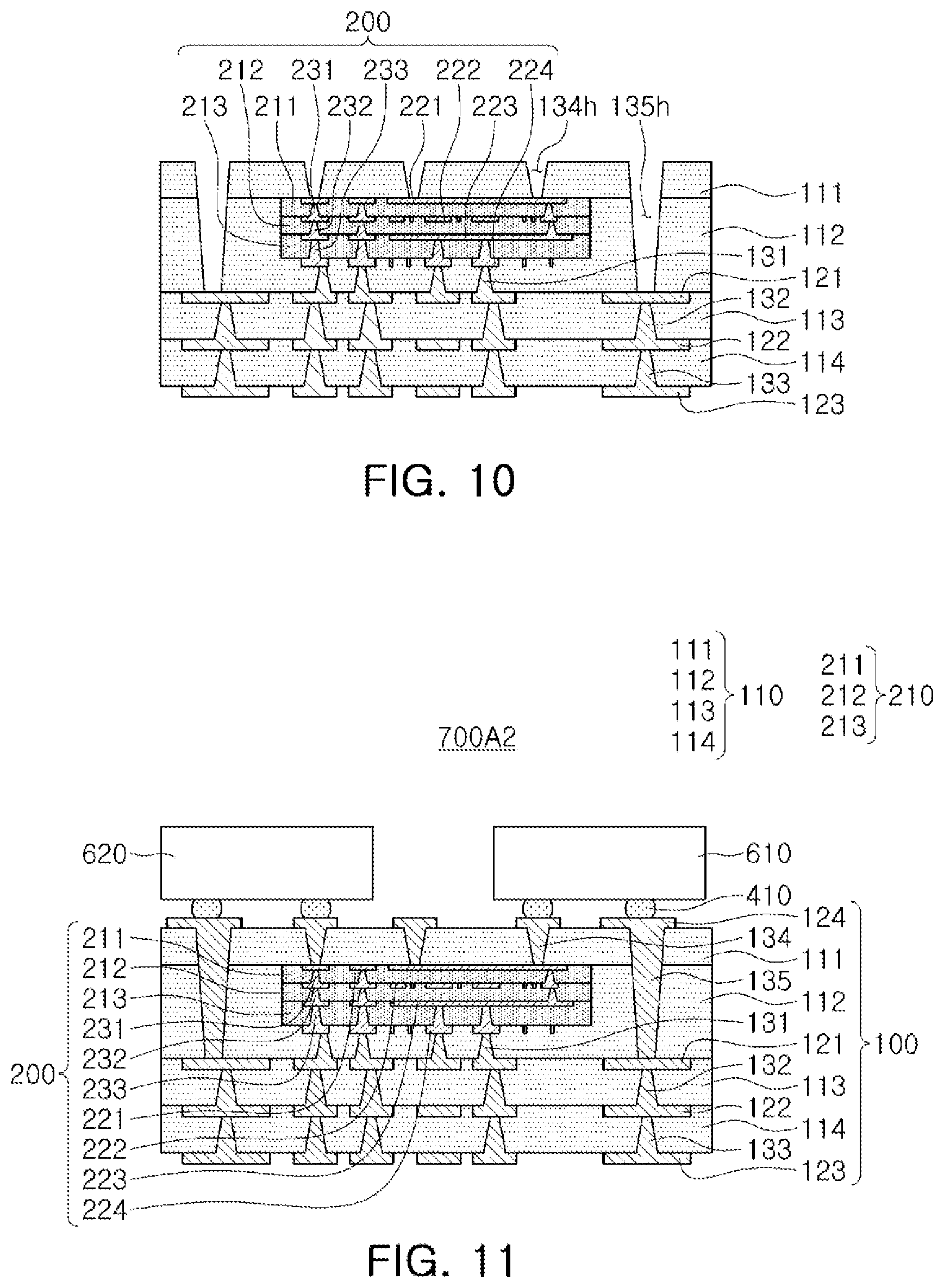 Patent US12309924 Figure 6 – Connection structure embedded substrate and substrate structure including the same