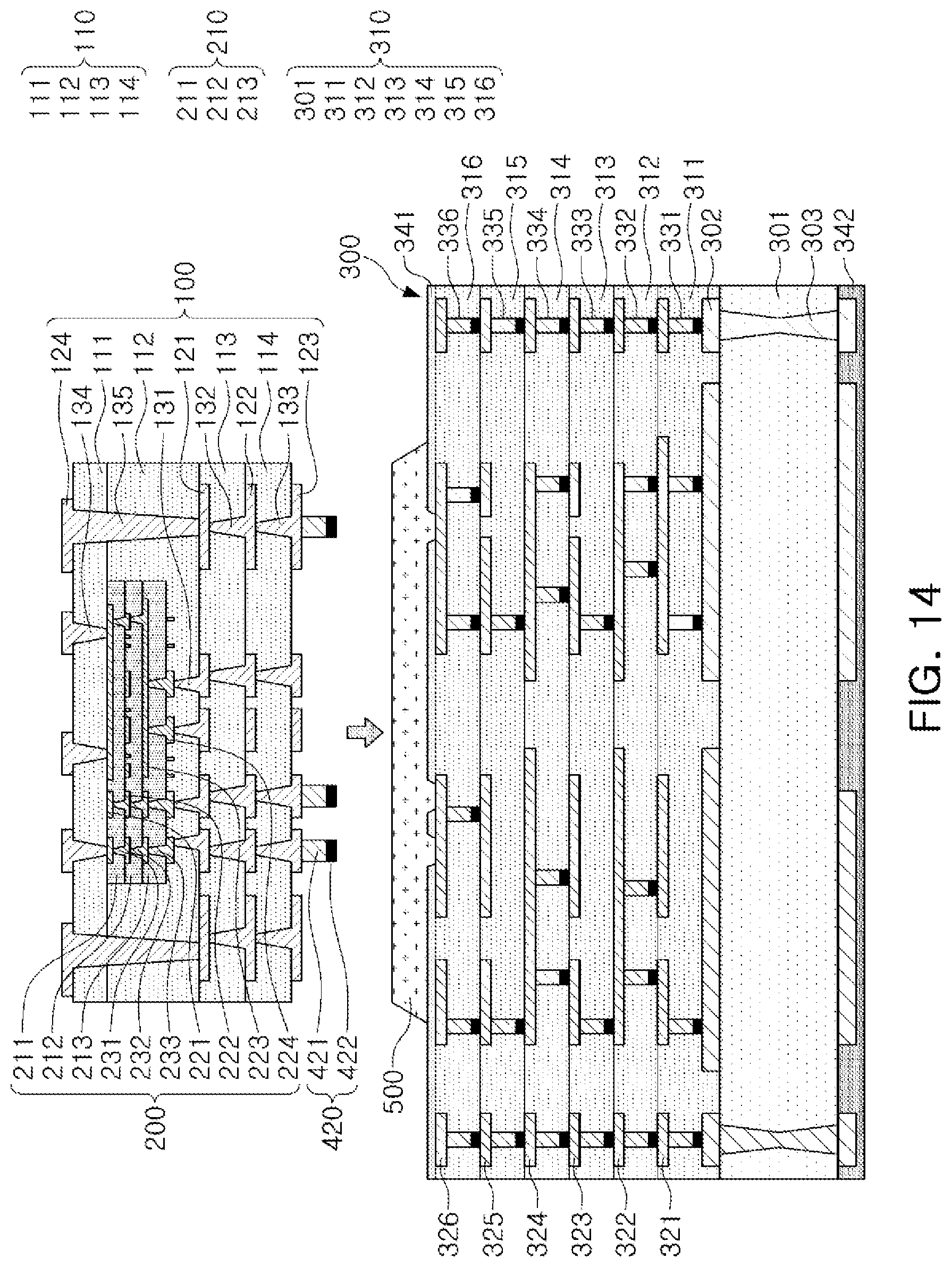 Patent US12309924 Figure 9 – Connection structure embedded substrate and substrate structure including the same