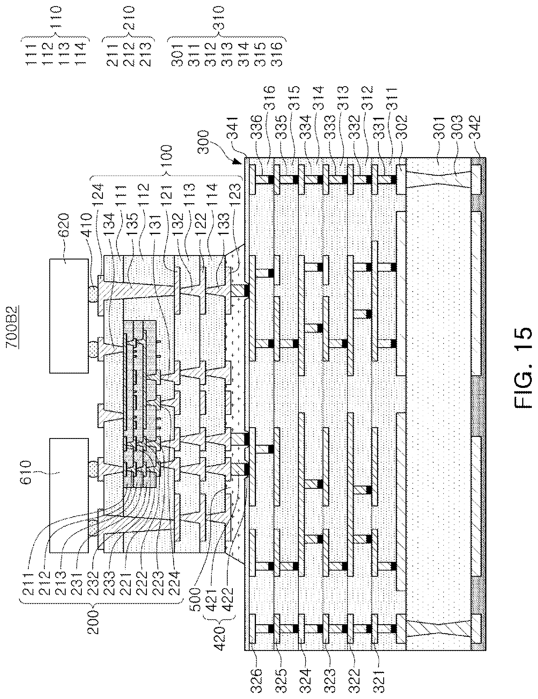Patent US12309924 Figure 10 – Connection structure embedded substrate and substrate structure including the same