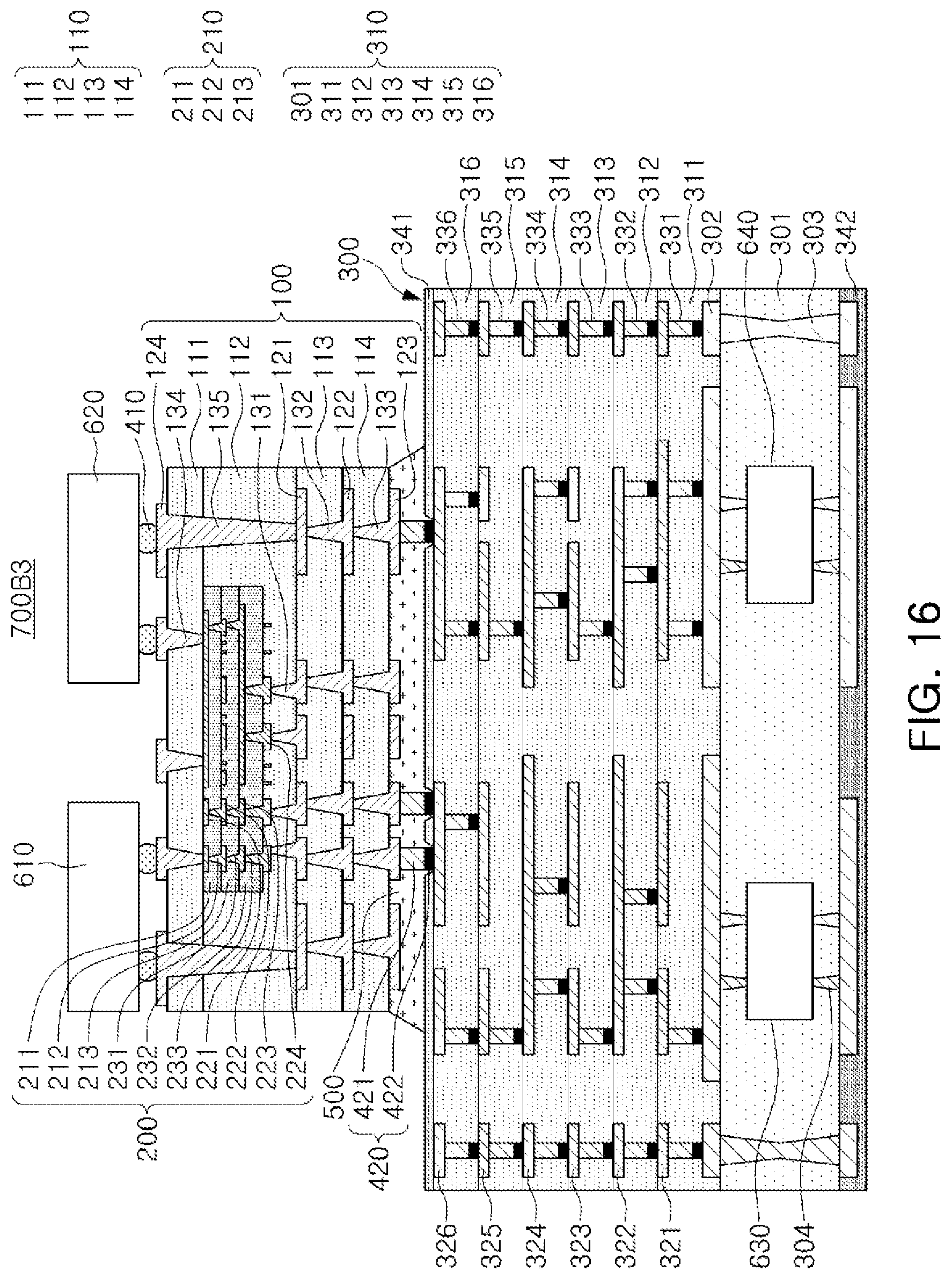 Patent US12309924 Figure 11 – Connection structure embedded substrate and substrate structure including the same