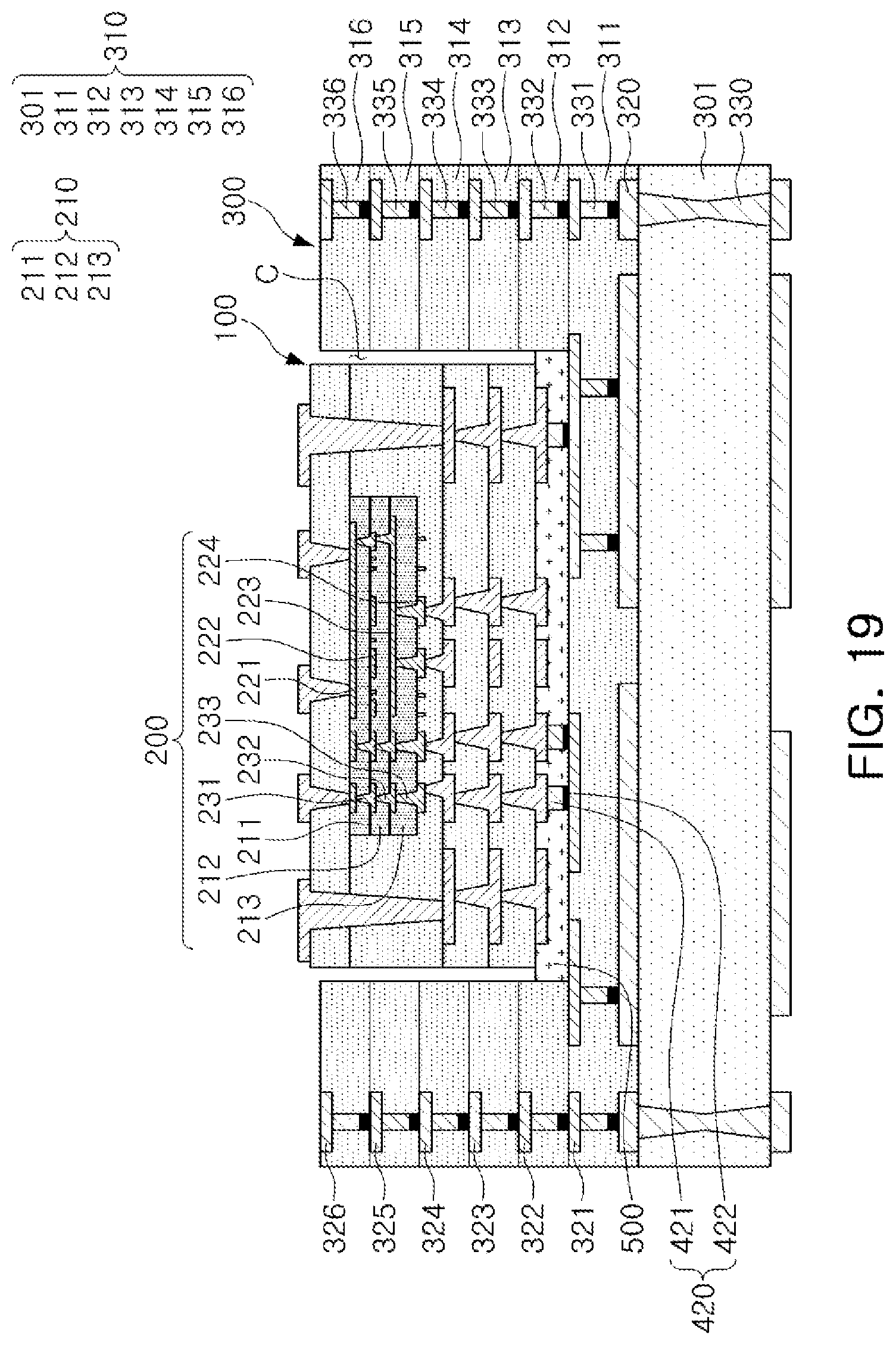 Patent US12309924 Figure 14 – Connection structure embedded substrate and substrate structure including the same