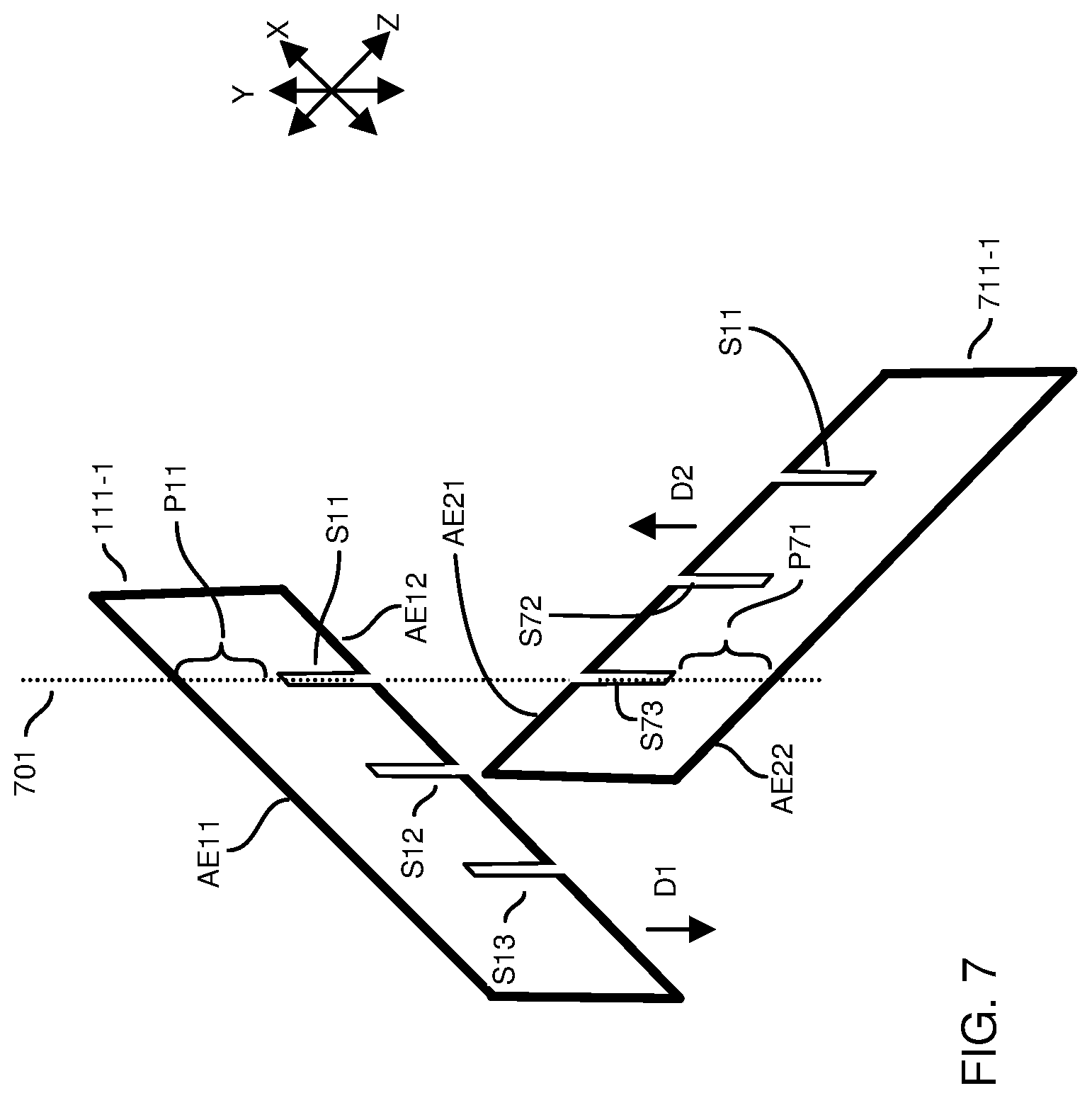 Patent US12309928 Figure 7 – Interlocked circuit board elements and assemblies