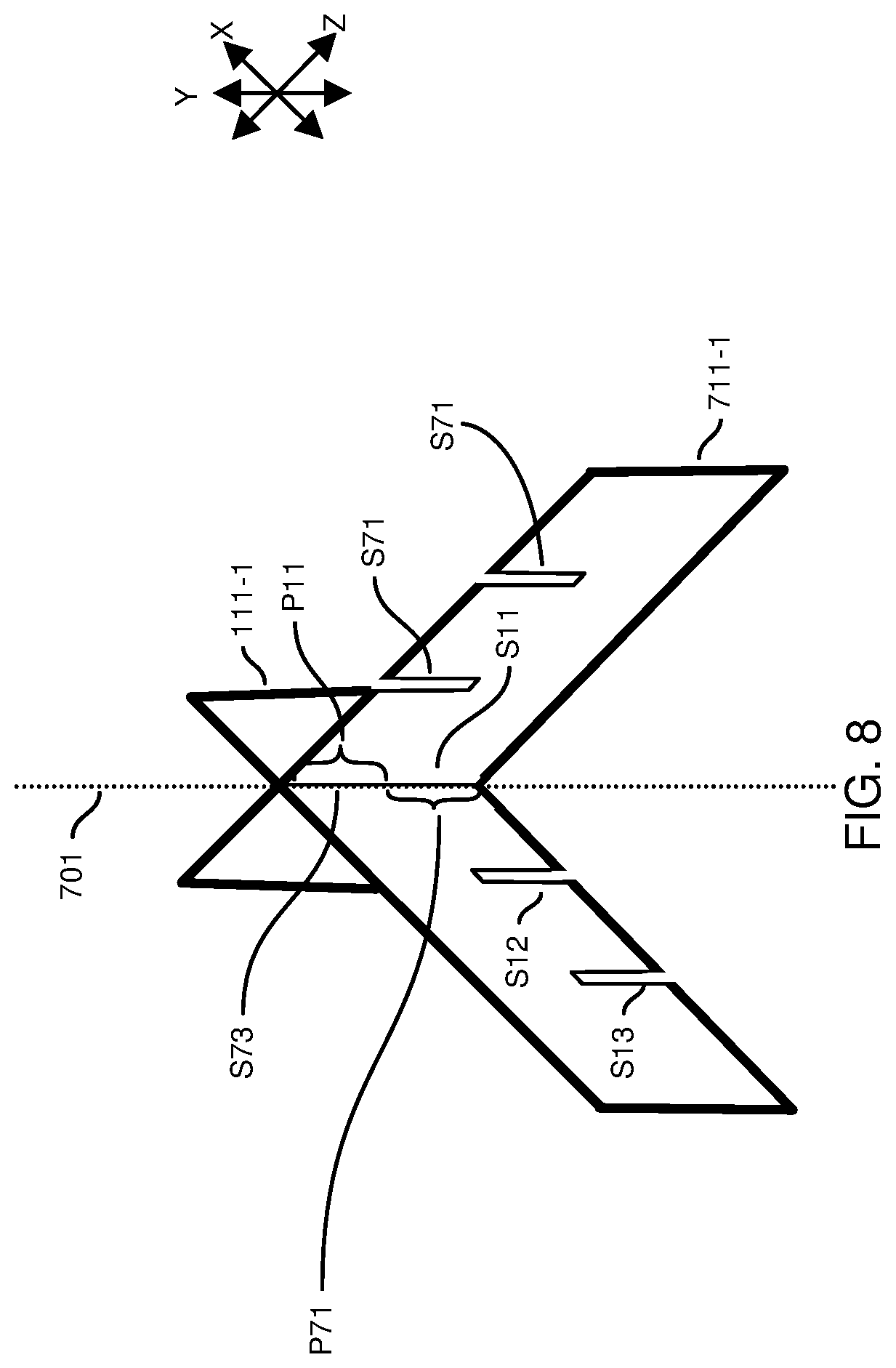 Patent US12309928 Figure 8 – Interlocked circuit board elements and assemblies