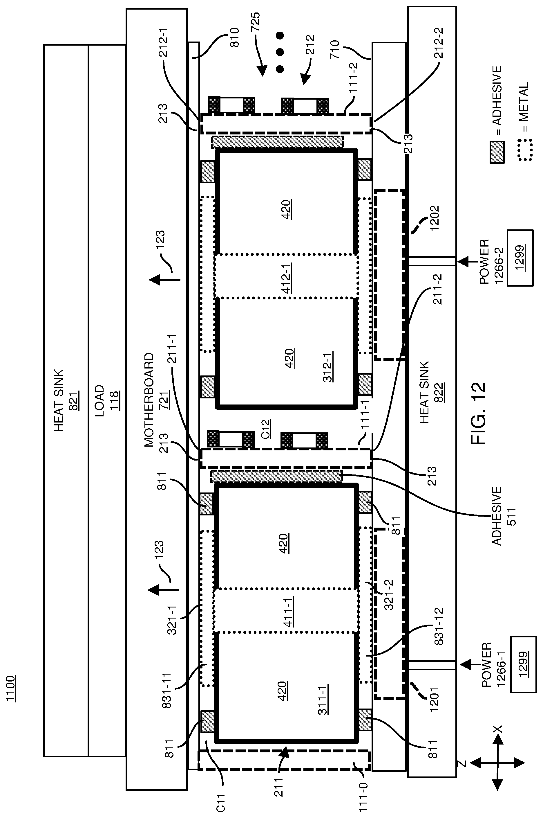 Patent US12309928 Figure 12 – Interlocked circuit board elements and assemblies