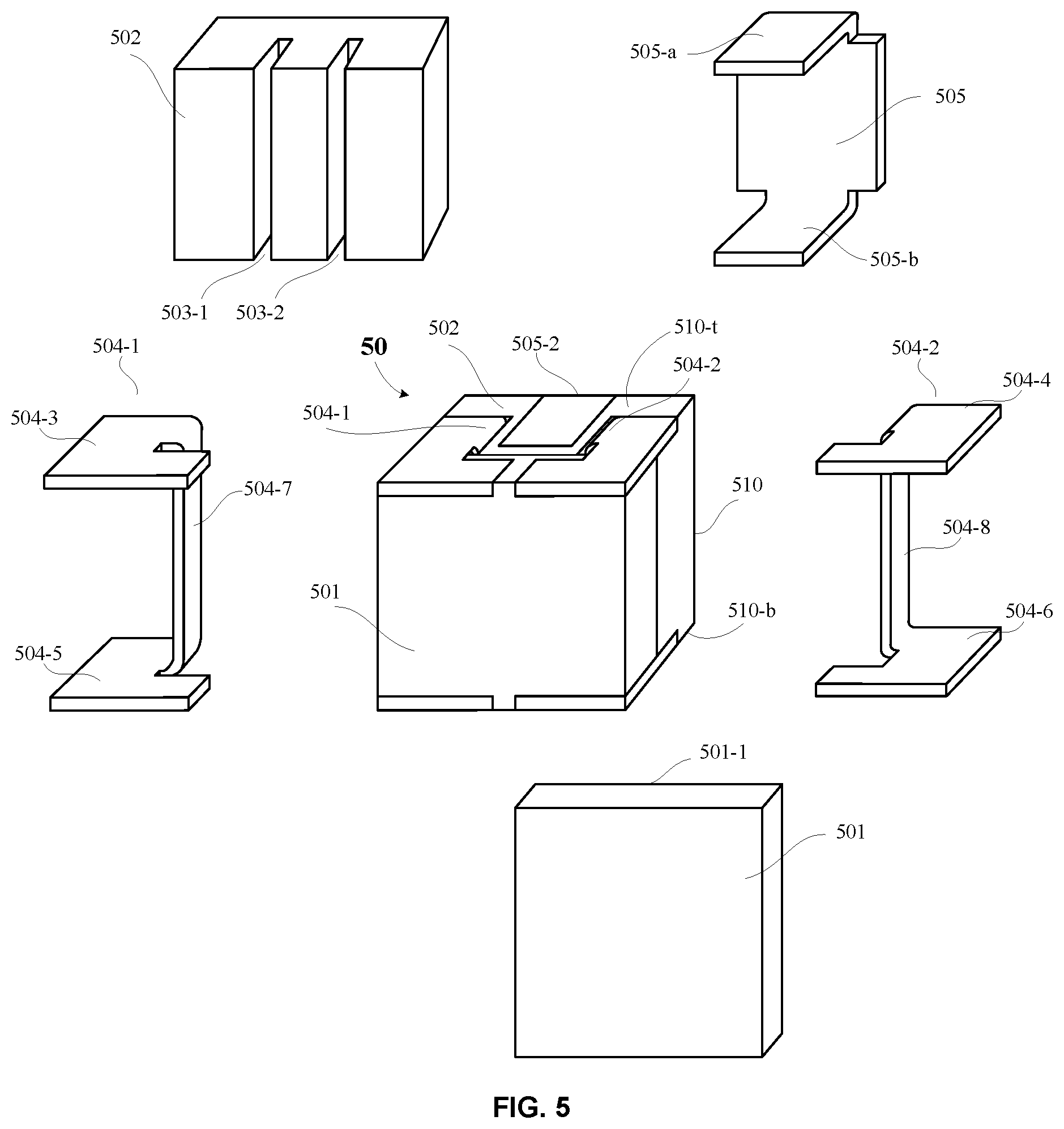 Patent US12309929 Figure 4 – Sandwich structure power supply module
