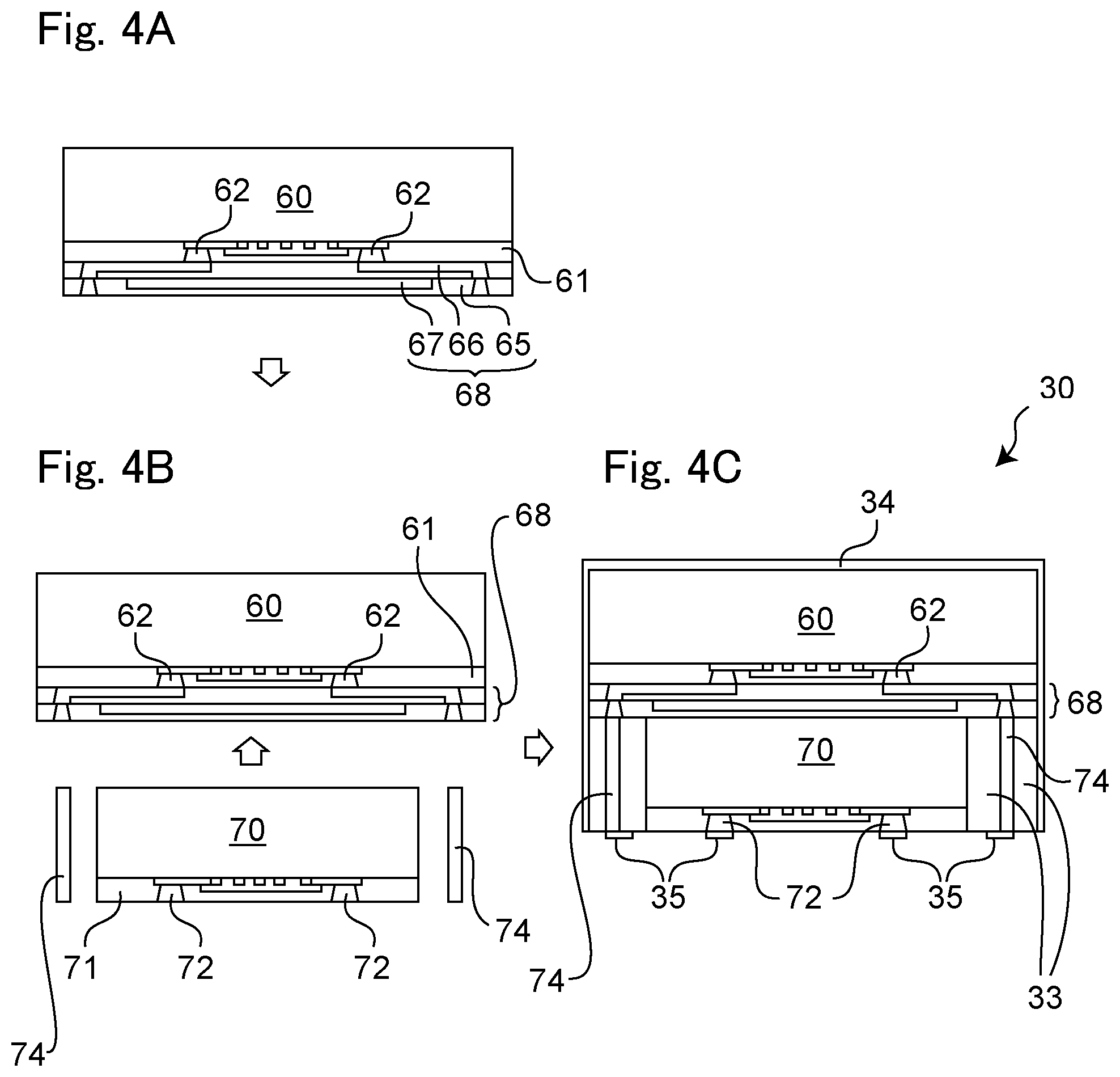 Patent US12309932 Figure 4 – Electronic component module, sub-module, and method for manufacturing same