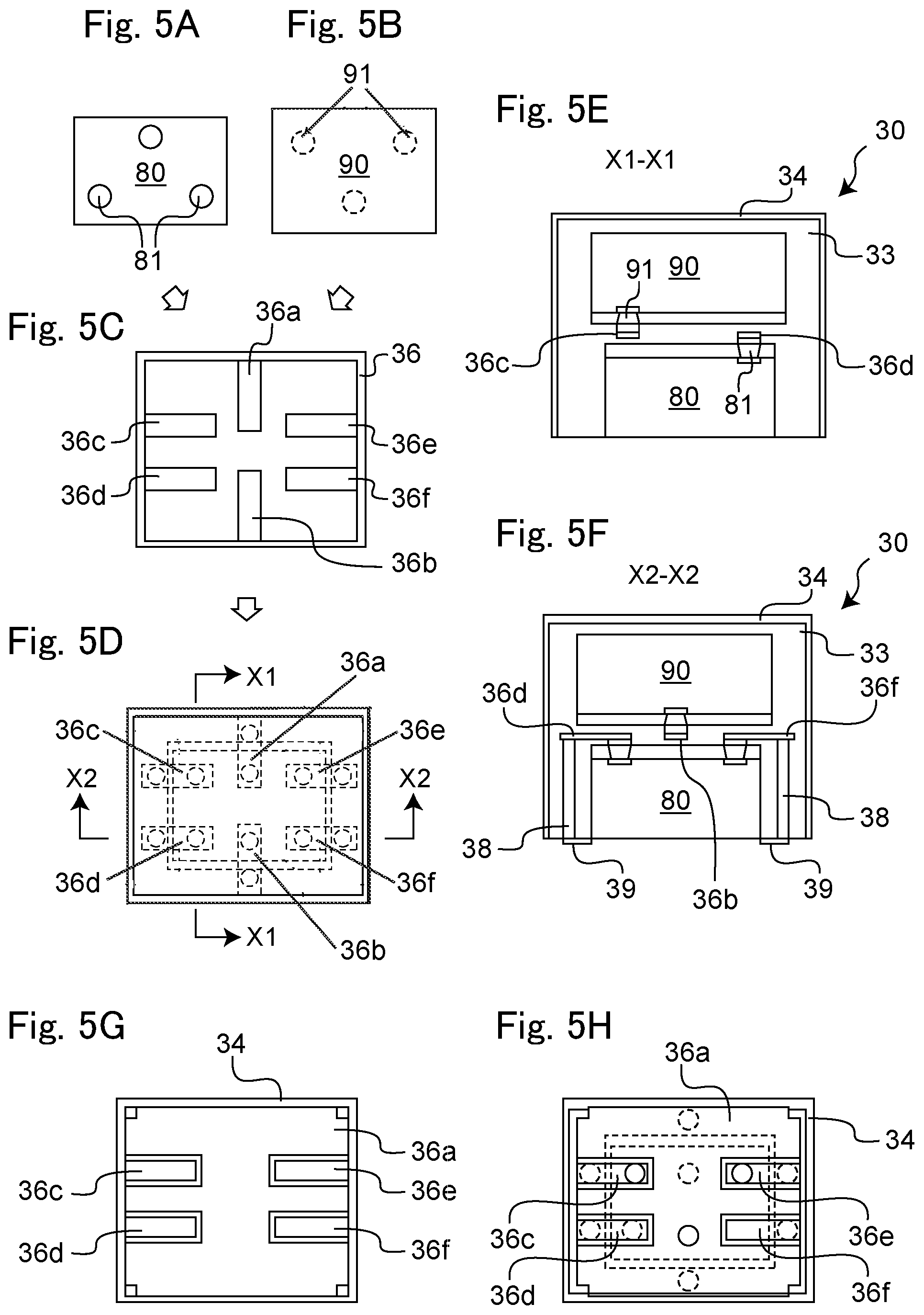 Patent US12309932 Figure 5 – Electronic component module, sub-module, and method for manufacturing same