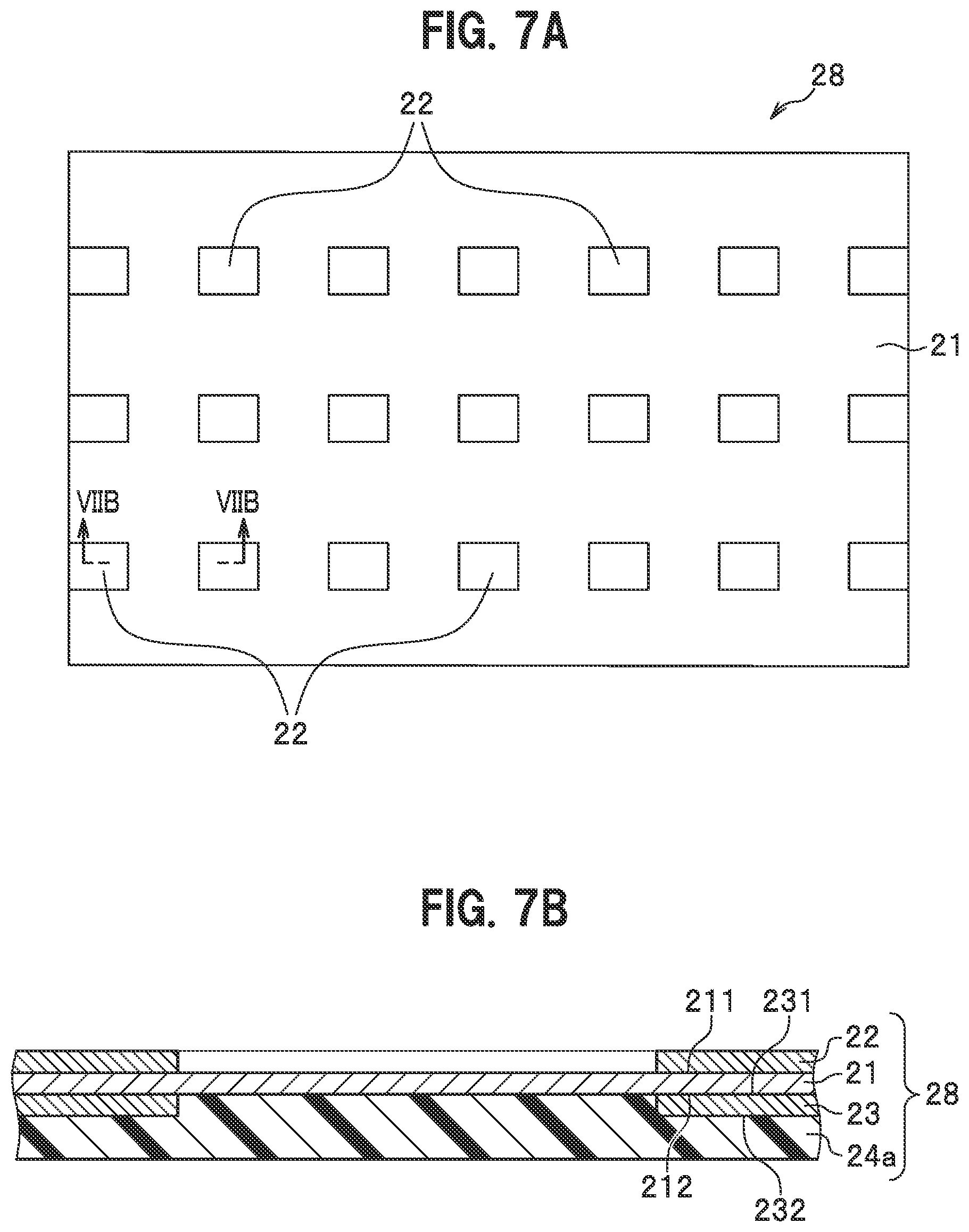 Patent US12309934 Figure 8 – Circuit board with convex shaped post, light emitting device, and manufacturing method therefor