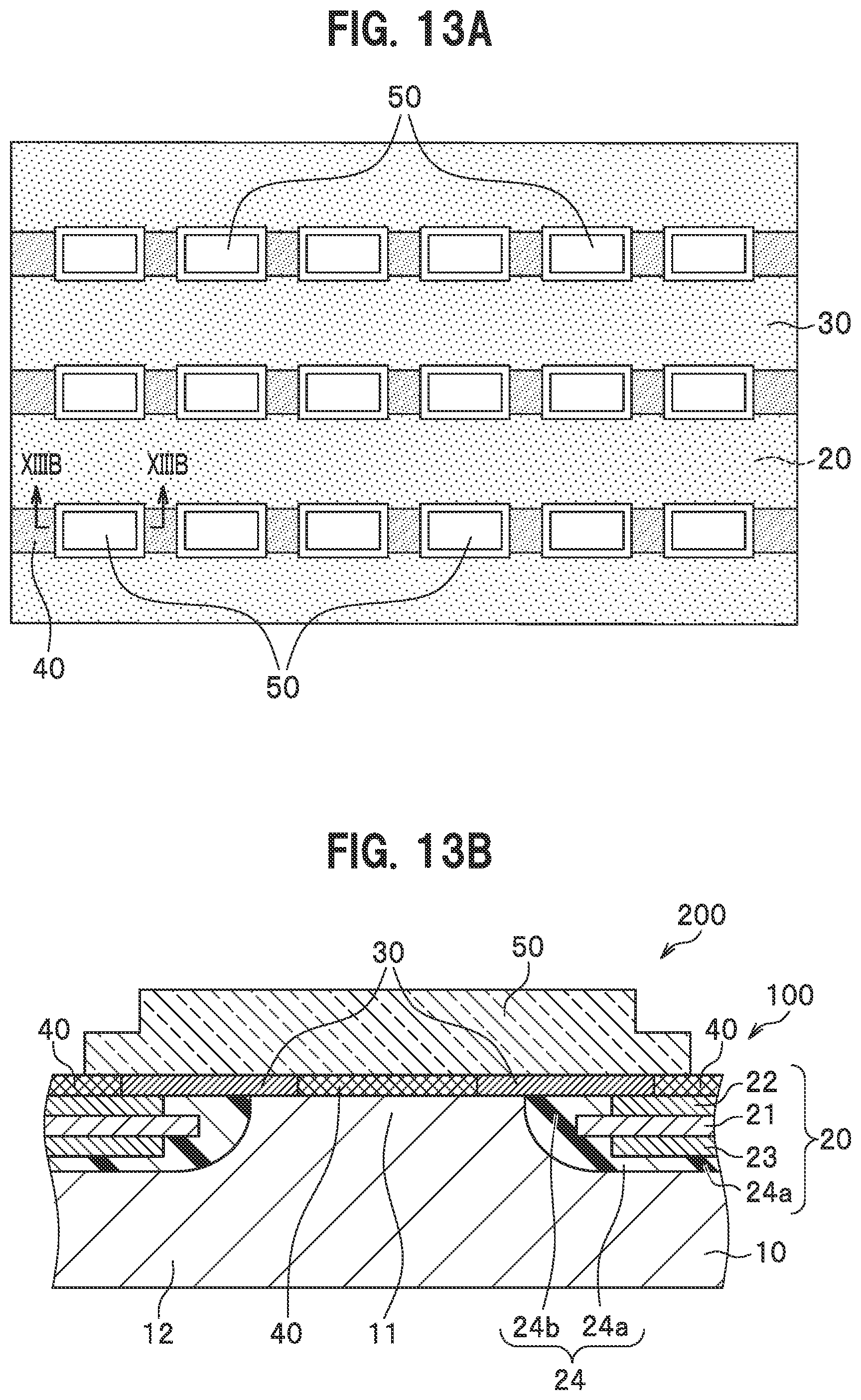 Patent US12309934 Figure 14 – Circuit board with convex shaped post, light emitting device, and manufacturing method therefor