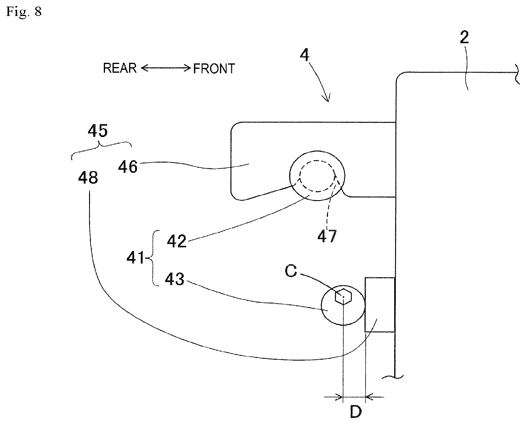 Patent US12309936 Figure 5 – Pallet replacing device