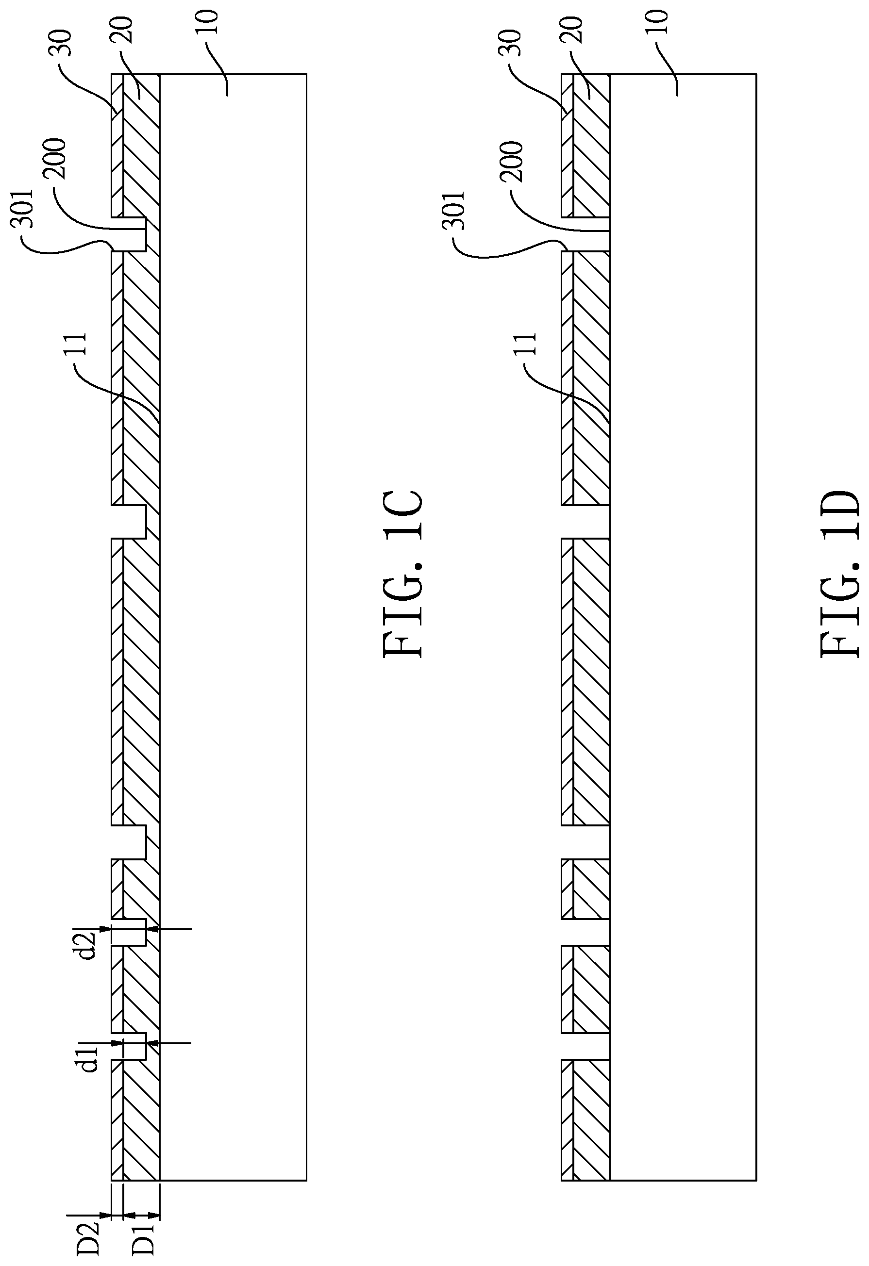 Patent US12309938 Figure 2 – Subtractive method for manufacturing circuit board with fine interconnect