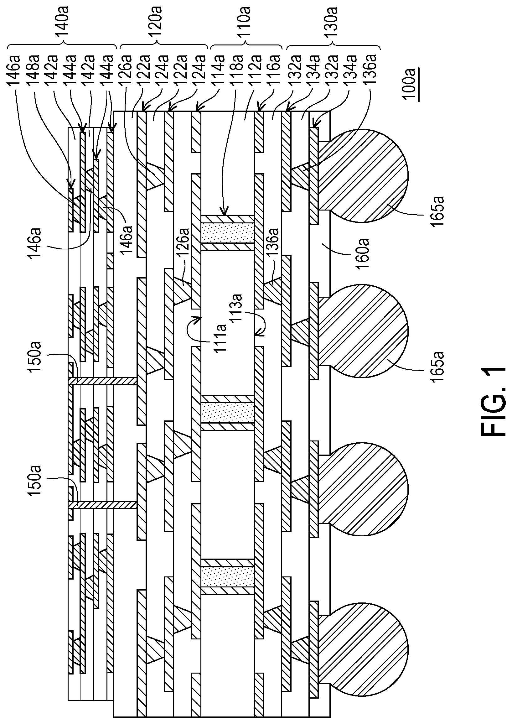 Patent US12309943 — Circuit carrier and manufacturing method thereof and package structure — Figure 1
